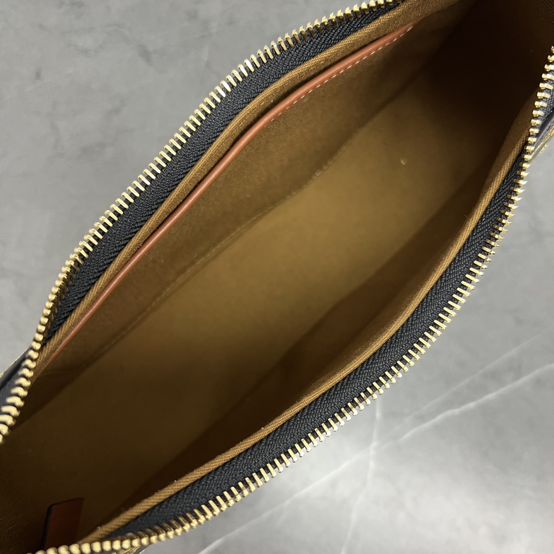 1:1 Replica Celine Ava Bag In Triomphe Canvas Brown For Women 9in/23.5cm 193952BZJ.04LU - Image 9