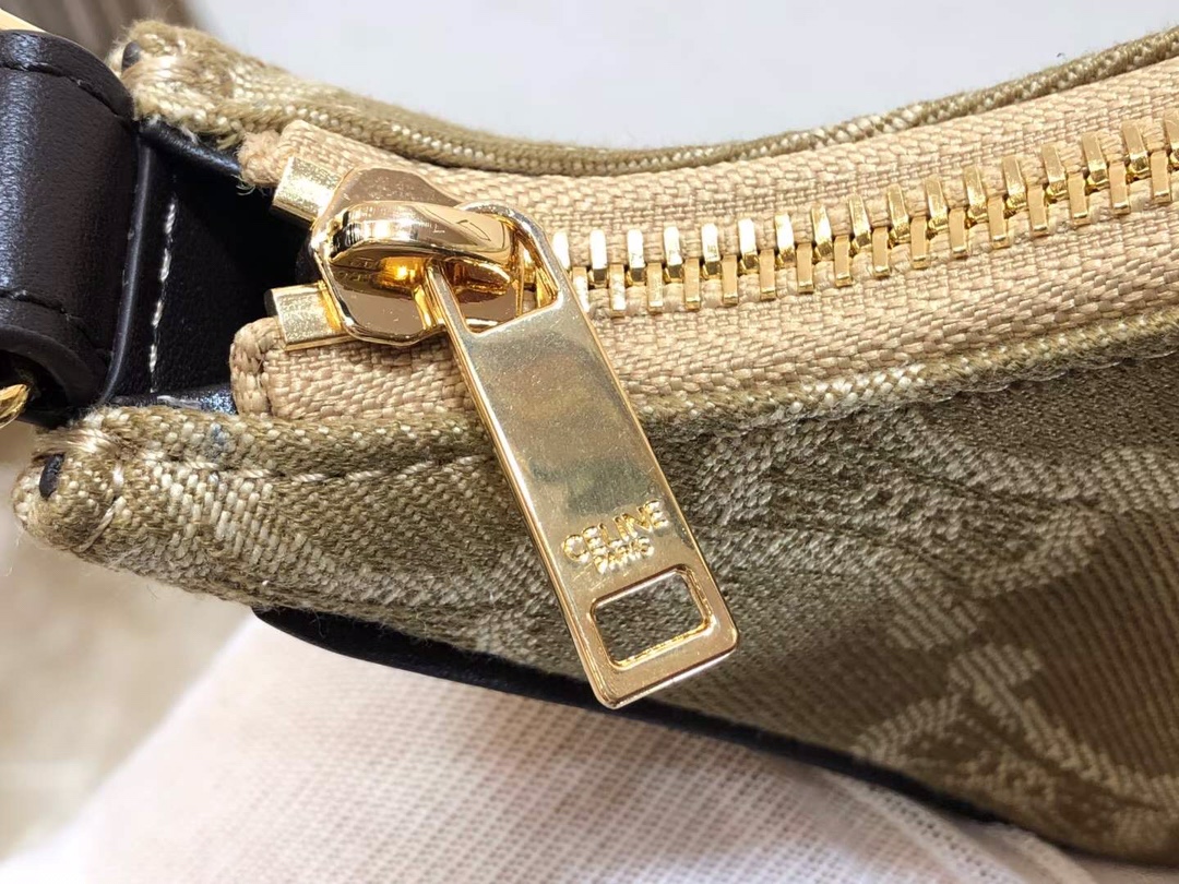 1:1 Replica Celine Ava Bag In Triomphe Canvas XL Beige For Women 9in/23cm - Image 2