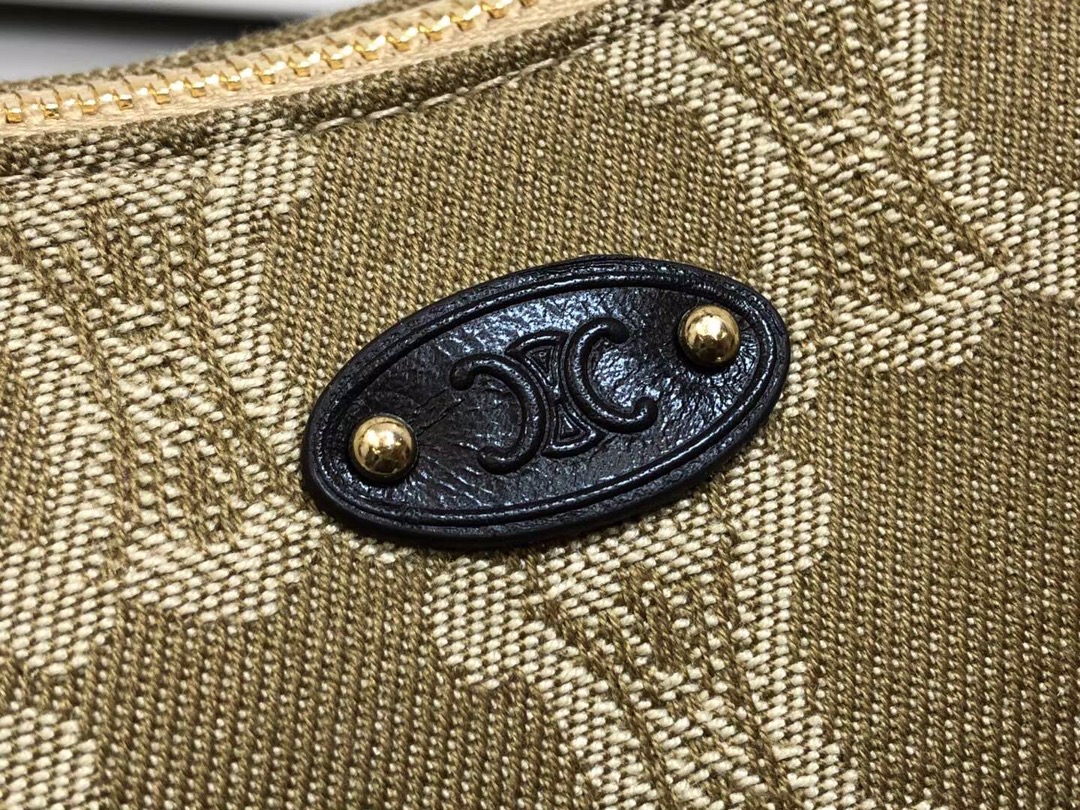 1:1 Replica Celine Ava Bag In Triomphe Canvas XL Beige For Women 9in/23cm - Image 5