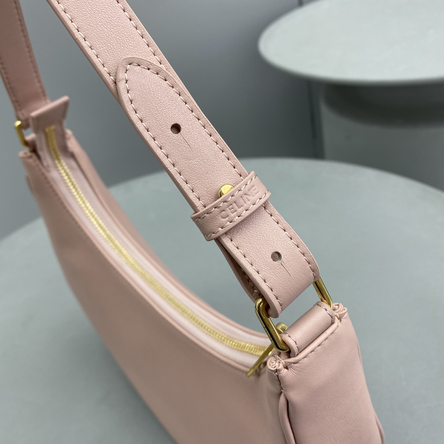 1:1 Replica Celine Ava Bag Light Pink For Women 9in/23.5cm 193953DGQ.25VP - Image 6