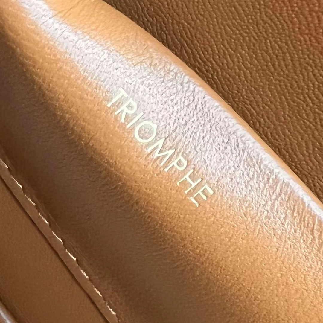 1:1 Replica Celine Box Triomphe Tan For Women 9in/22cm 199993BFN.04LU - Image 7