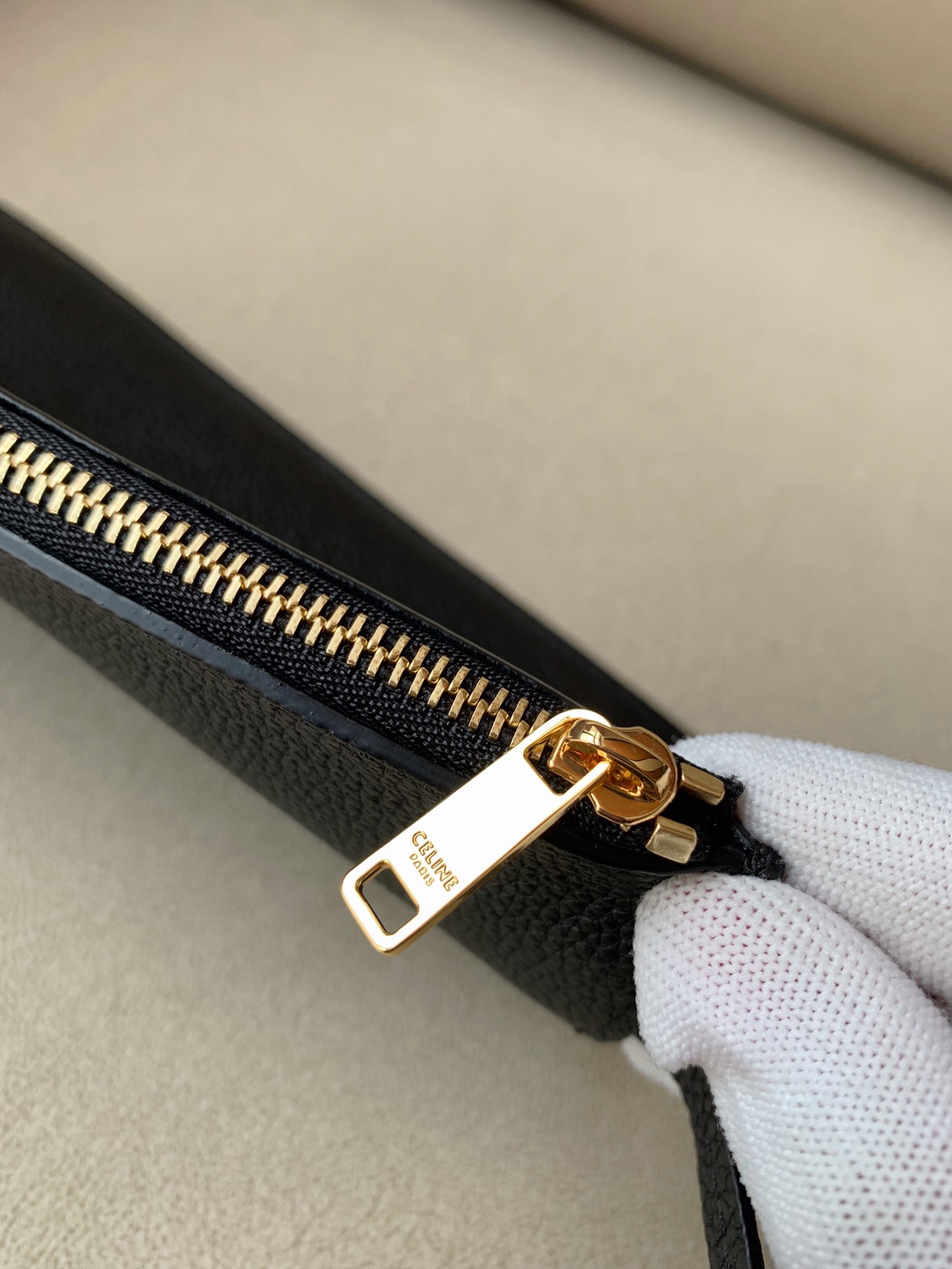 1:1 Replica Celine Bucket 16 Bag Black For Women 10in/25cm 195573CR4.38NO - Image 6