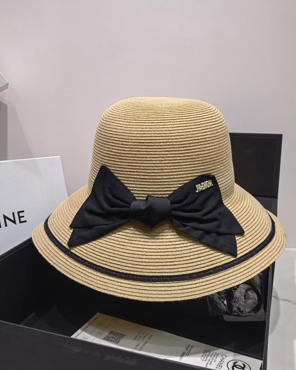 Celine Bucket Summer Hat Brown Celine Hat