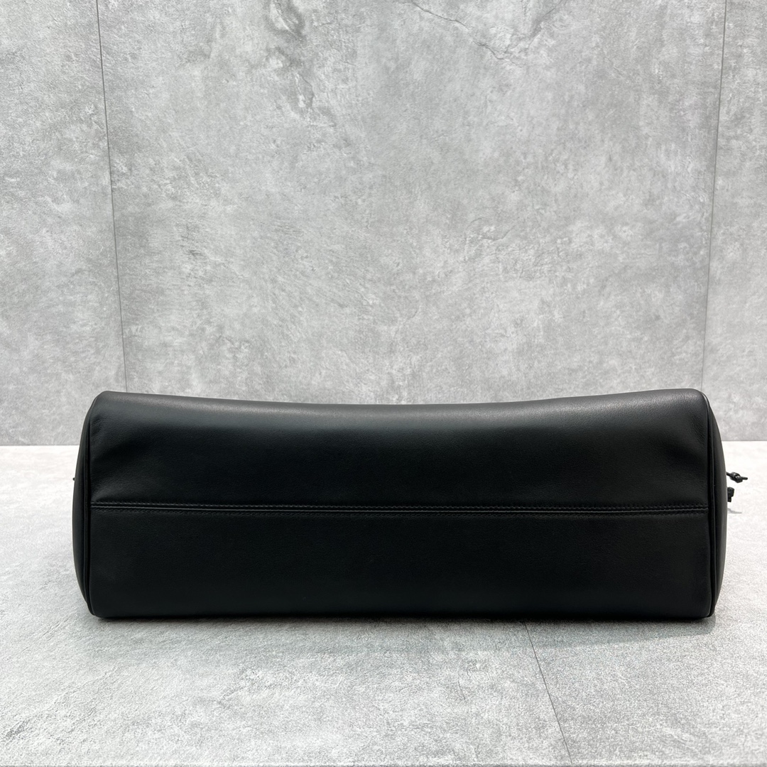 1:1 Replica Celine Cabas Drawstring Cuir Triomphe Black For Women 17in/44cm 199973DU3.38NO - Image 3