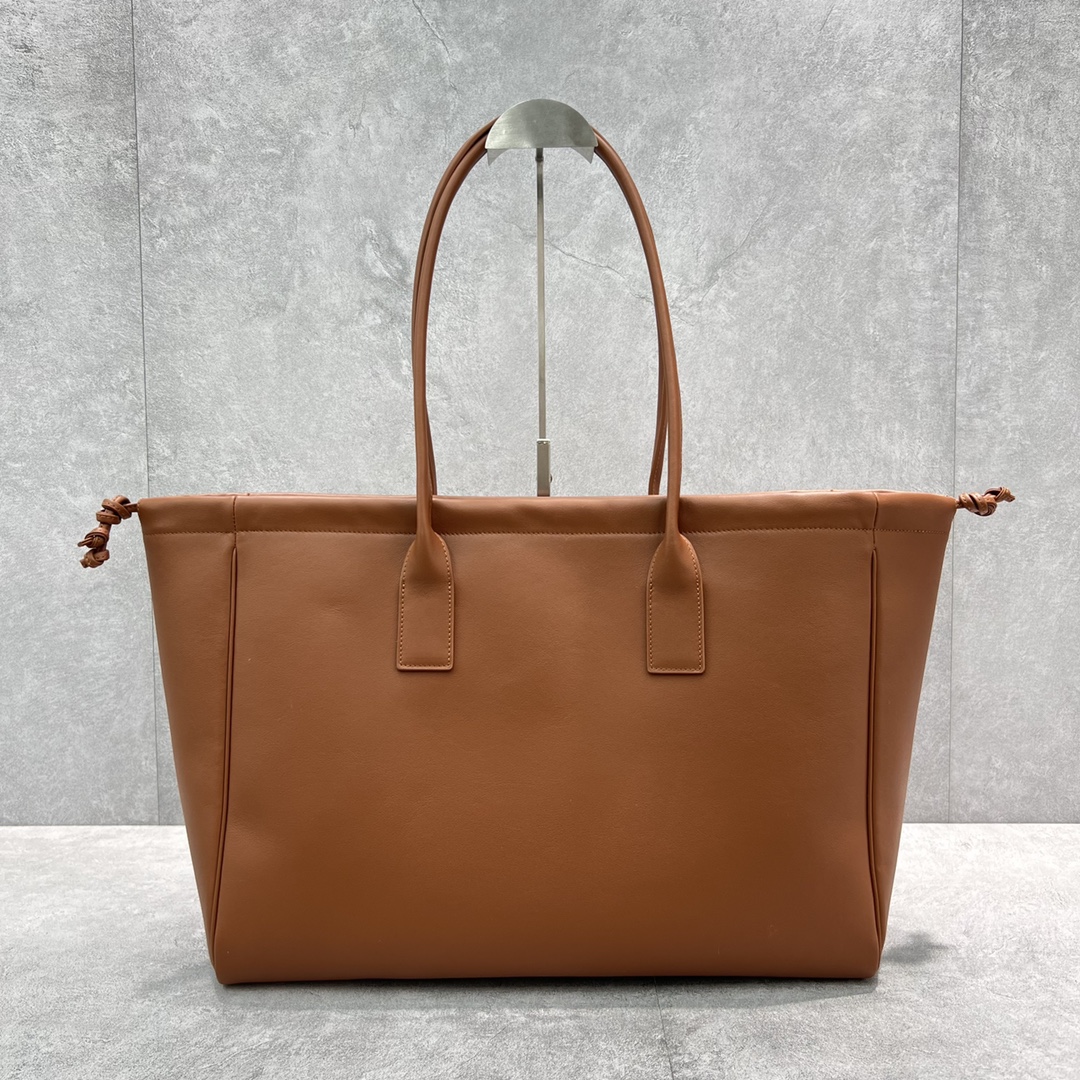 1:1 Replica Celine Cabas Drawstring Cuir Triomphe Tan For Women 17in/44cm 199973DU3.04LU - Image 8