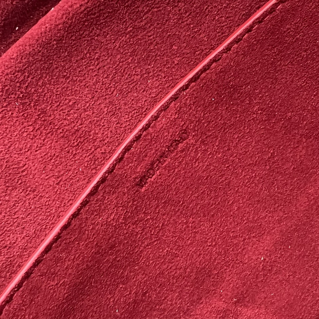 1:1 Replica Celine Camera Shoulder Bag Cuir Triomphe Red For Women 10in/26cm - Image 7