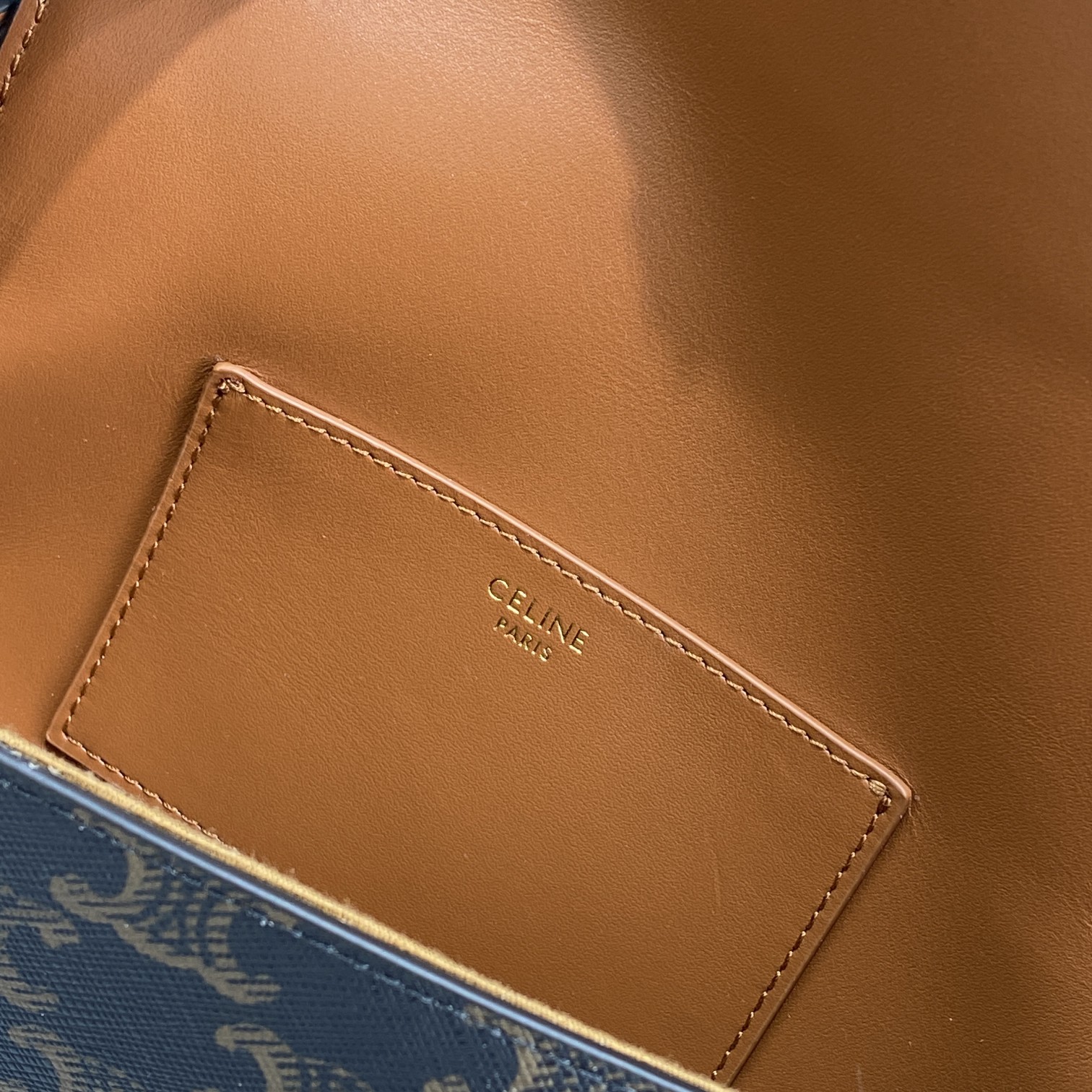 1:1 Replica Celine Casual Style Bridal Logo Brown For Women 7in/18cm 10I592DQ2.04LU - Image 2