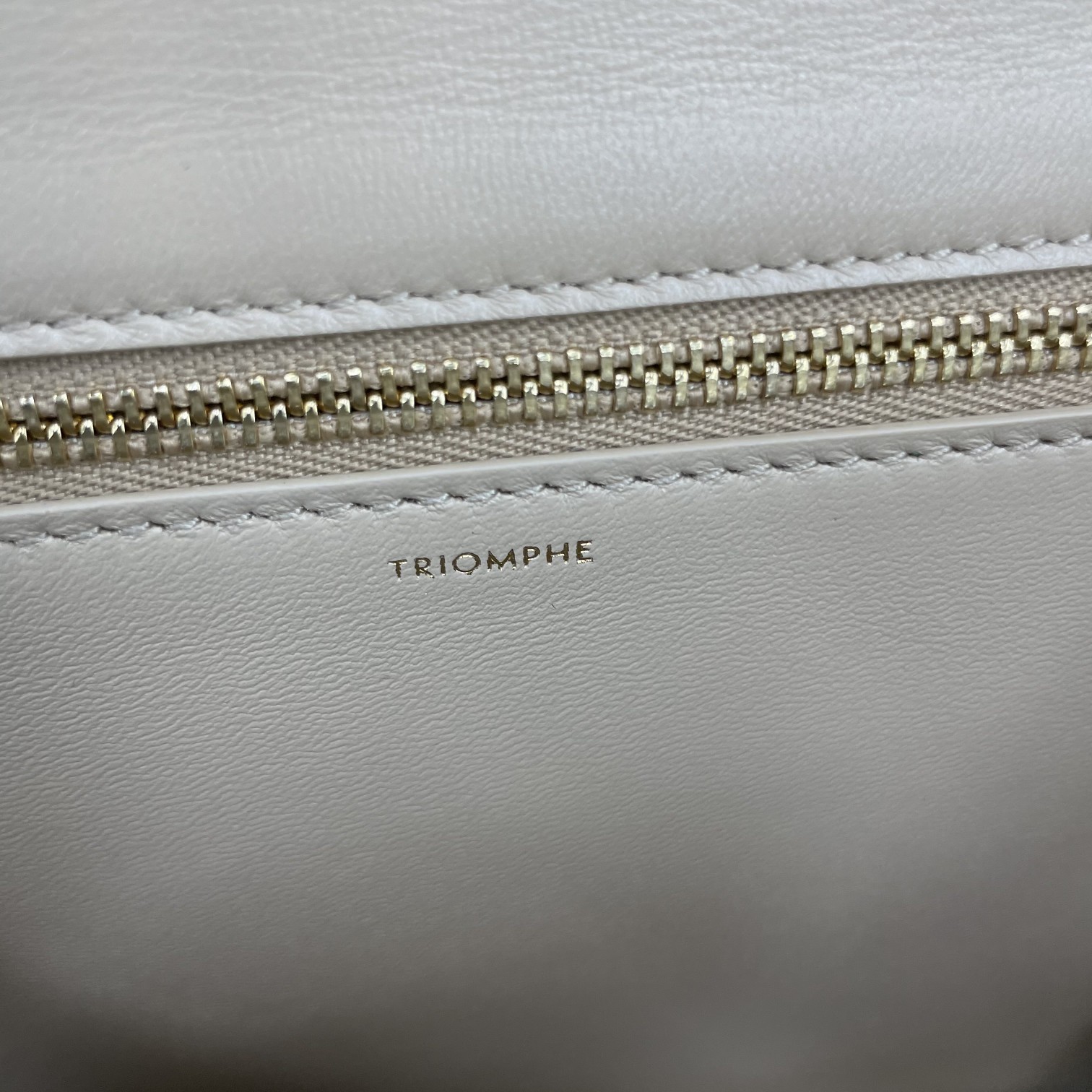 1:1 Replica Celine Chain Besace Triomphe Nude For Women 10in/24.5cm 199273BF4.03ND - Image 6