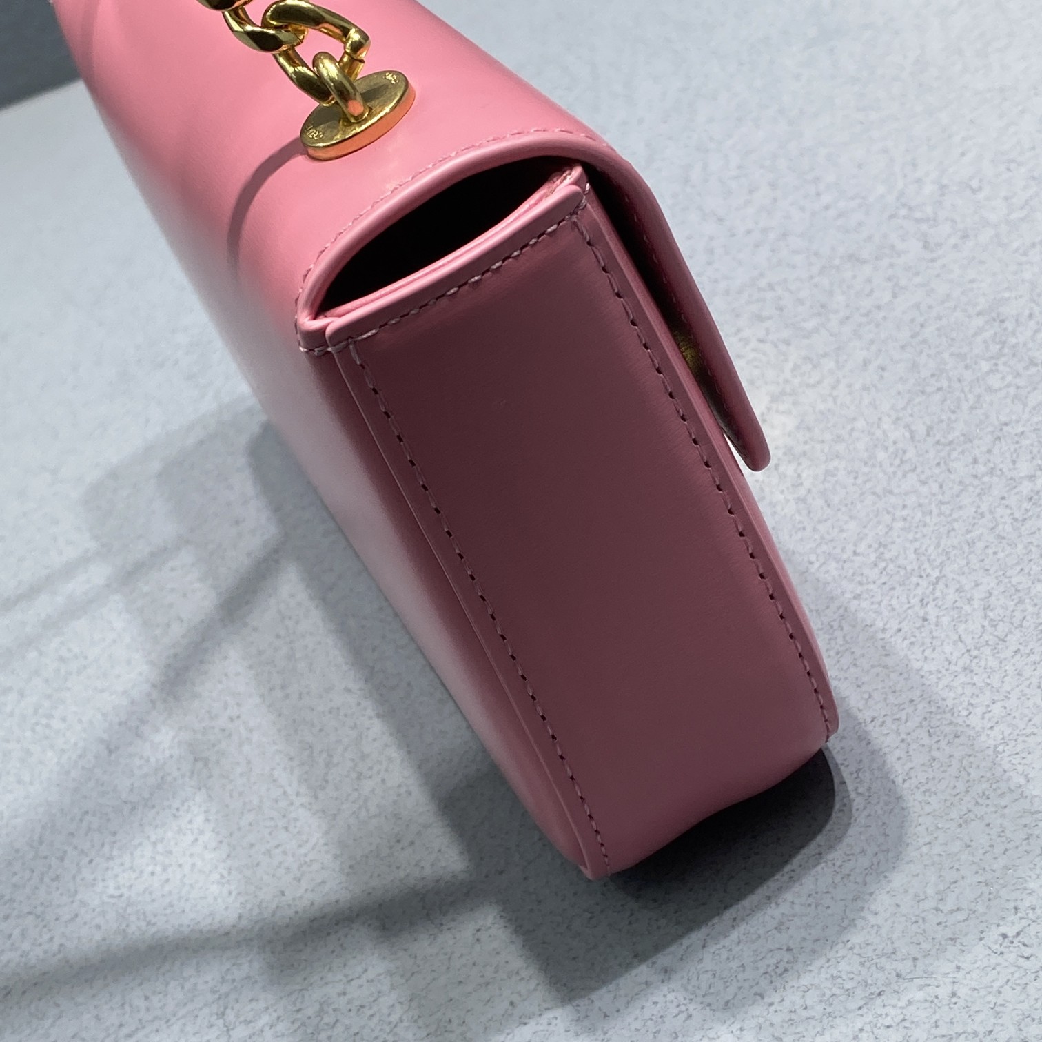 1:1 Replica Celine Chain Shoulder Bag Triomphe Pink For Women 8in/20.5cm - Image 8