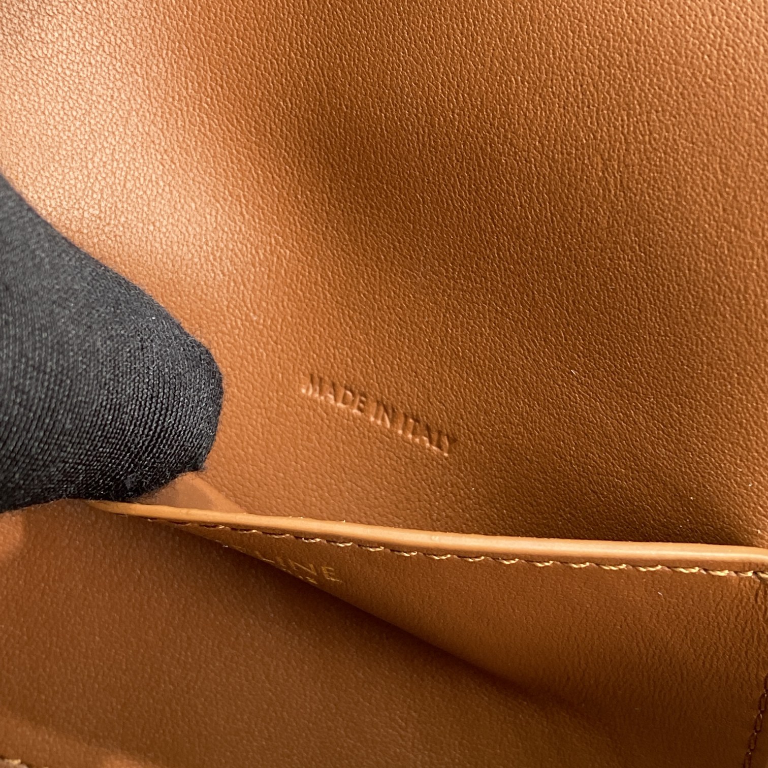 1:1 Replica Celine Clutch On Strap Brown For Women 7in/18cm 10I593DQ1.04LU - Image 5