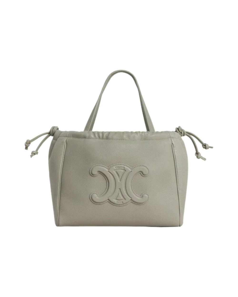 1:1 Replica Celine Cuir Triomphe Green Clay Bag For Women 111013ENY.31GC- 22.5 Cm/ 9 Inches