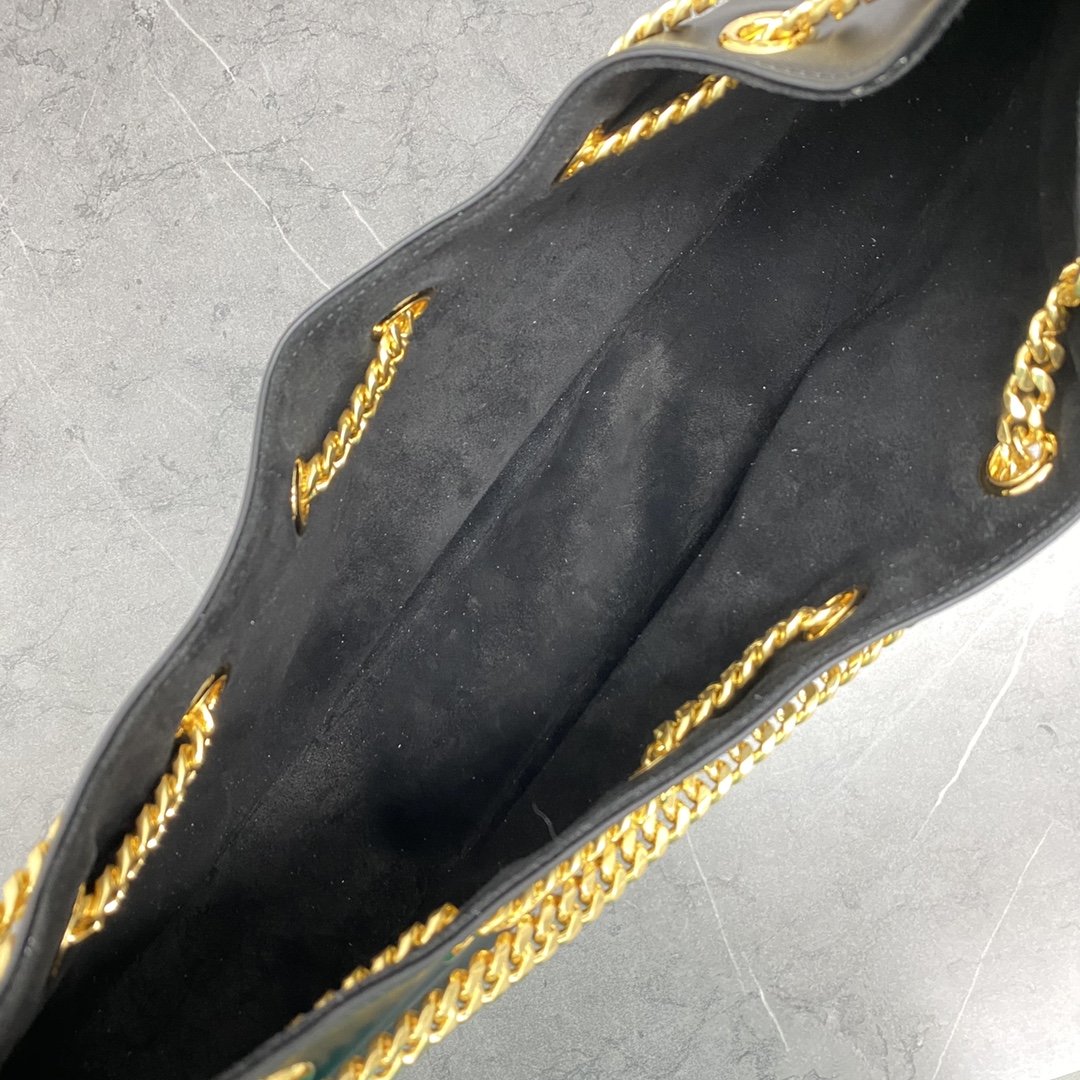 1:1 Replica Celine Large Ava Chain Black For Women 13in/33cm - Image 3