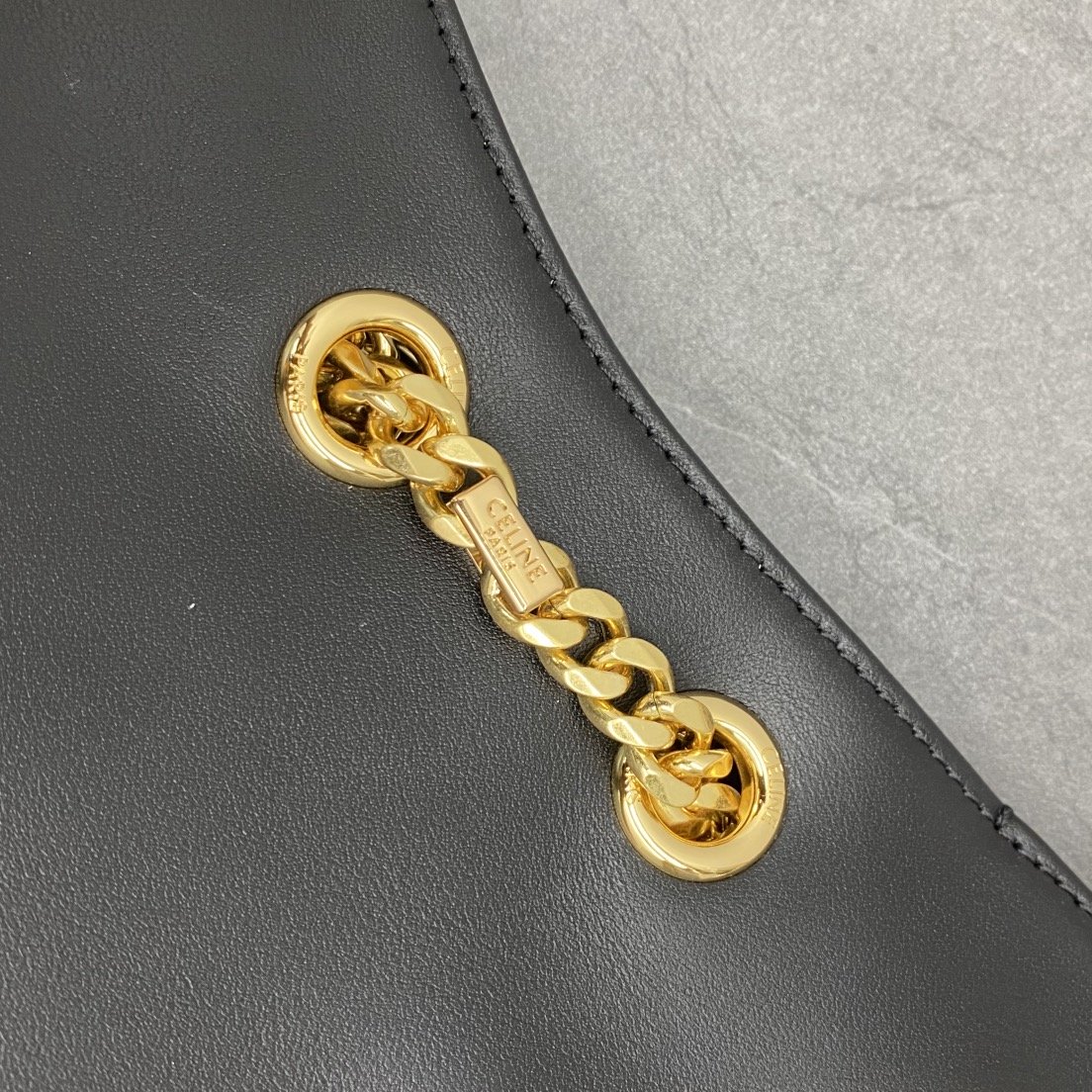 1:1 Replica Celine Large Ava Chain Black For Women 13in/33cm - Image 2