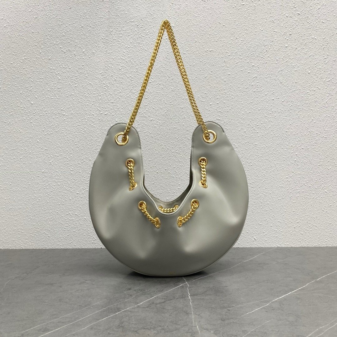 1:1 Replica Celine Large Ava Chain Grey For Women 13in/33cm - Image 6