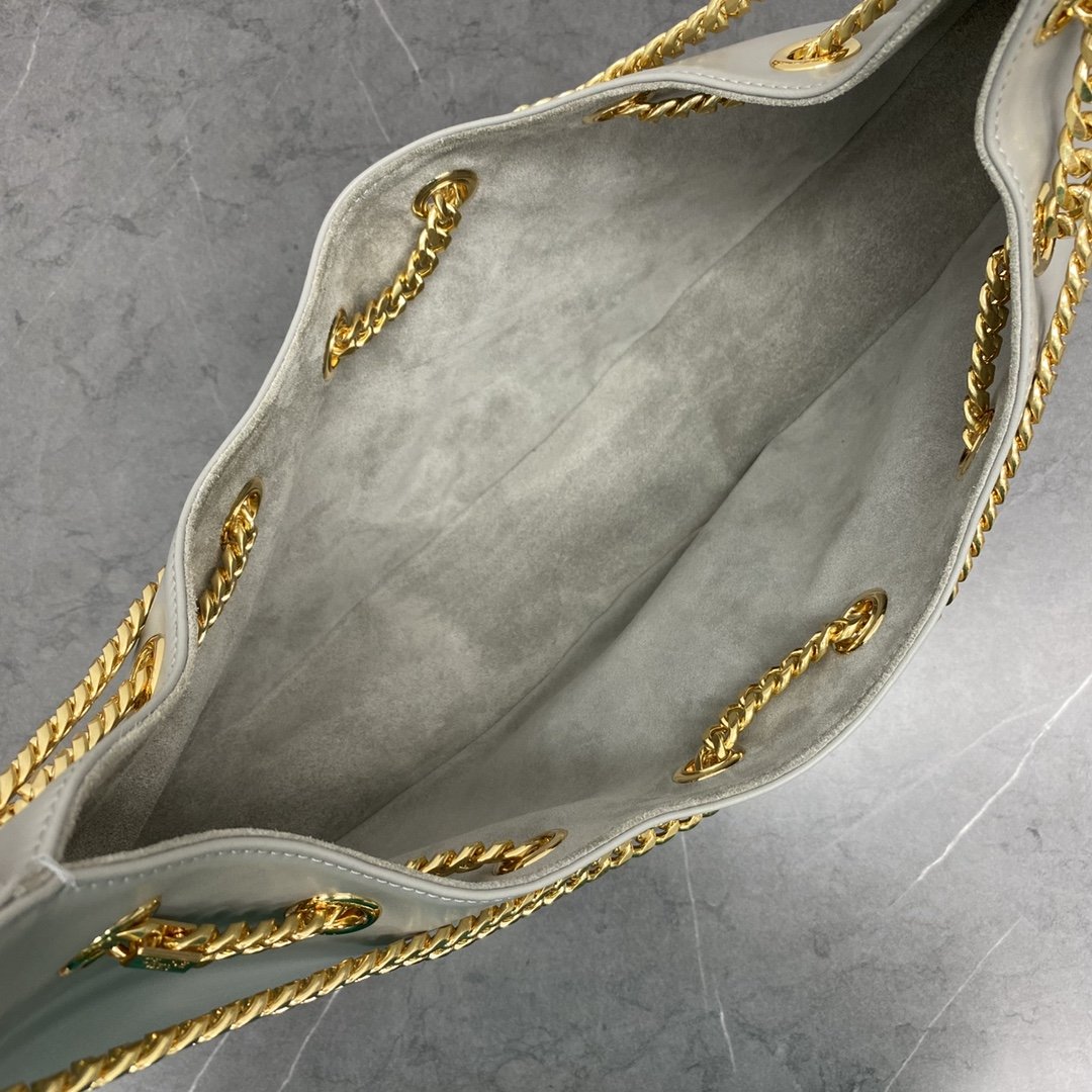 1:1 Replica Celine Large Ava Chain Grey For Women 13in/33cm - Image 5