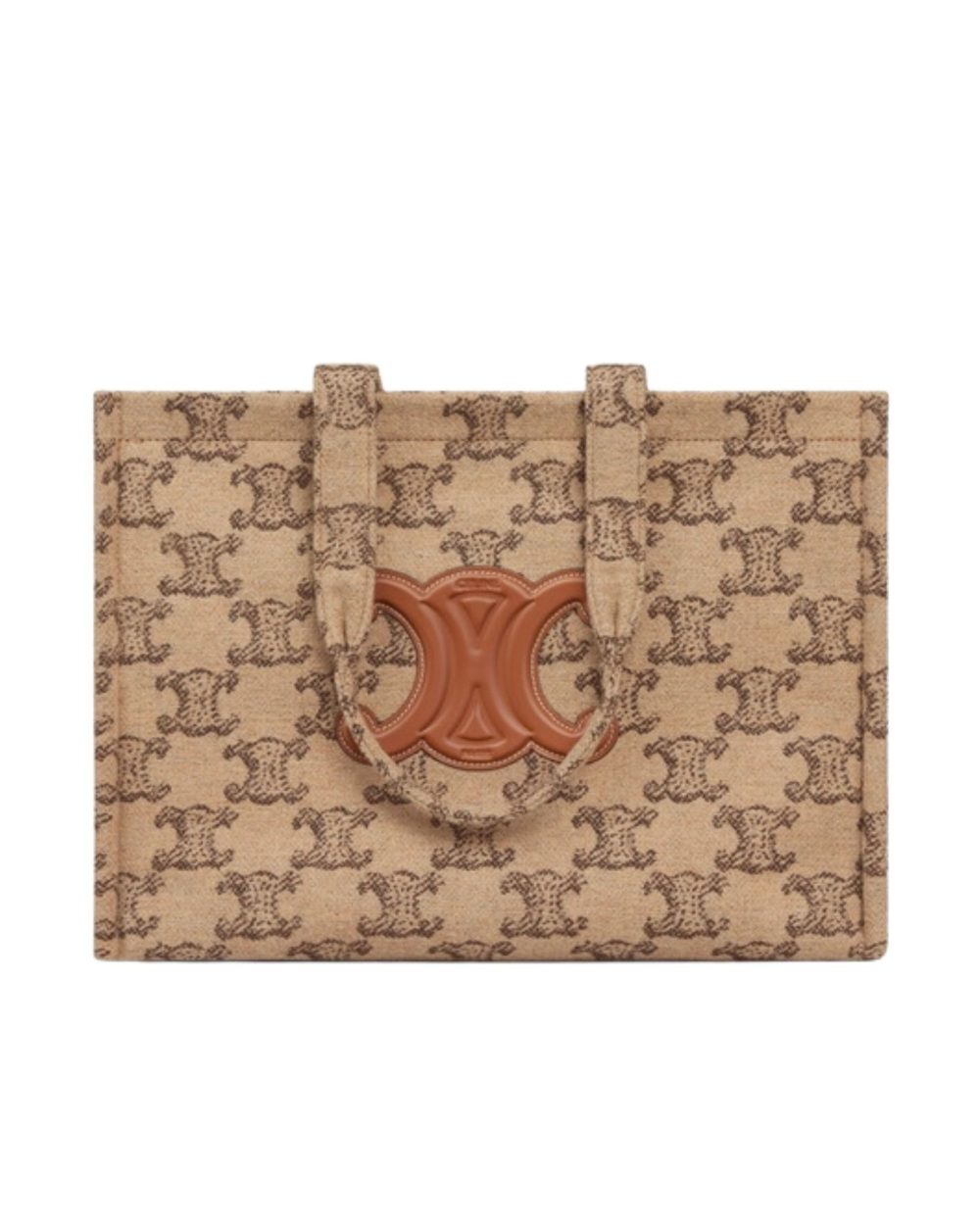 1:1 Replica Celine Large Cabas Thais In Textile Bag For Women 196762FLQ.02CM- 40 Cm/ 16 Inches