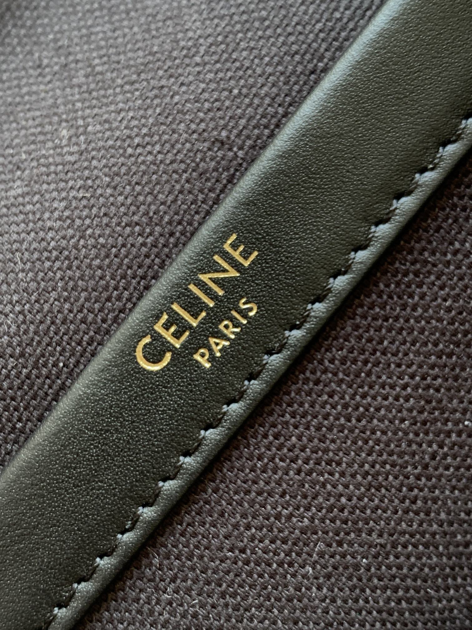 1:1 Replica Celine Large Cabas Thais In Textile With Triomphe Beige/Black For Women 16in/41cm 196762EGH.02BL - Image 3