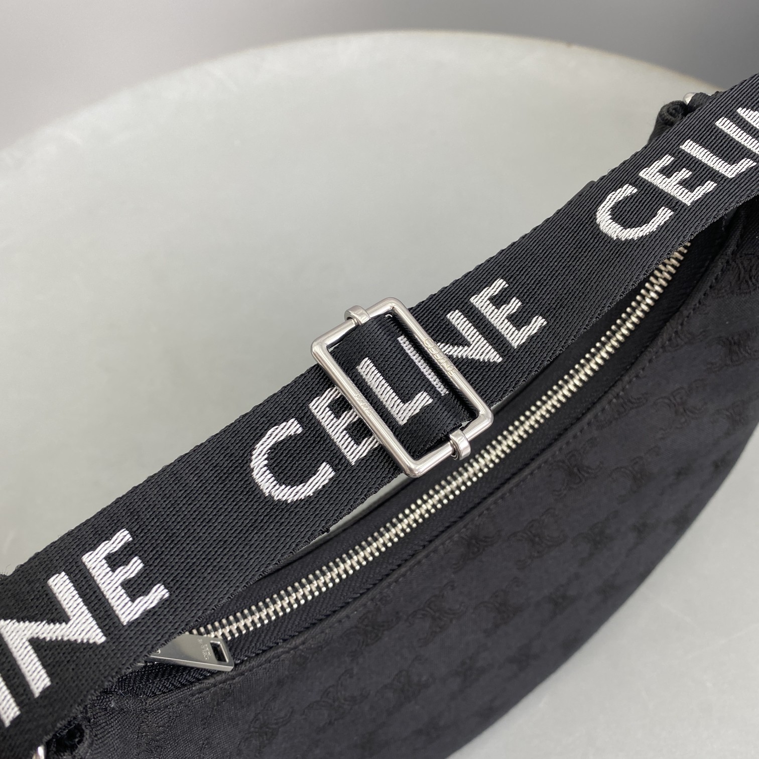 1:1 Replica Celine Medium Ava Bag With Celine Strap Black For Women 9in/23cm 196962DLM.38SI - Image 4