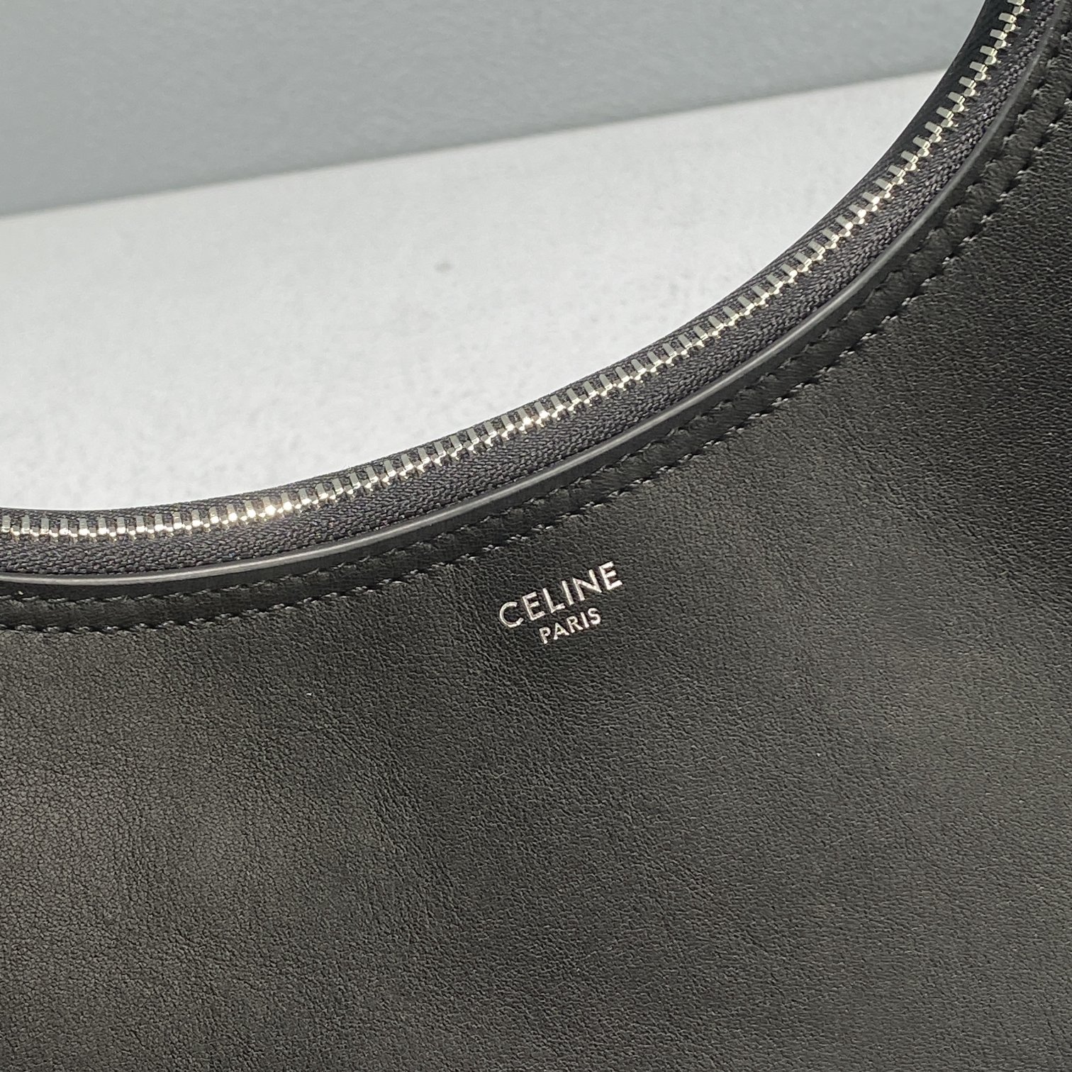 1:1 Replica Celine Medium Ava Bag With Celine Strap Black For Women 9in/23cm - Image 8