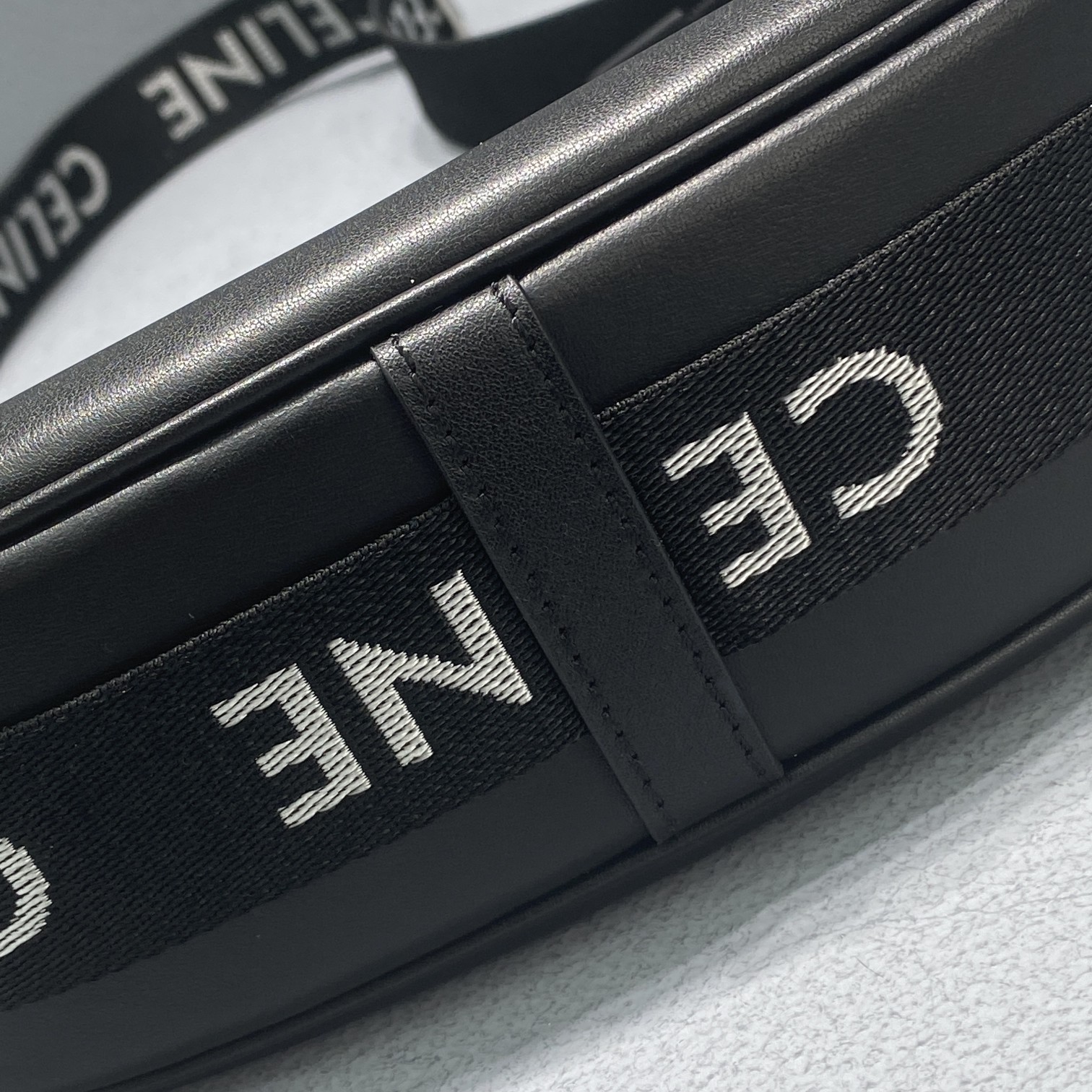 1:1 Replica Celine Medium Ava Bag With Celine Strap Black For Women 9in/23cm - Image 5