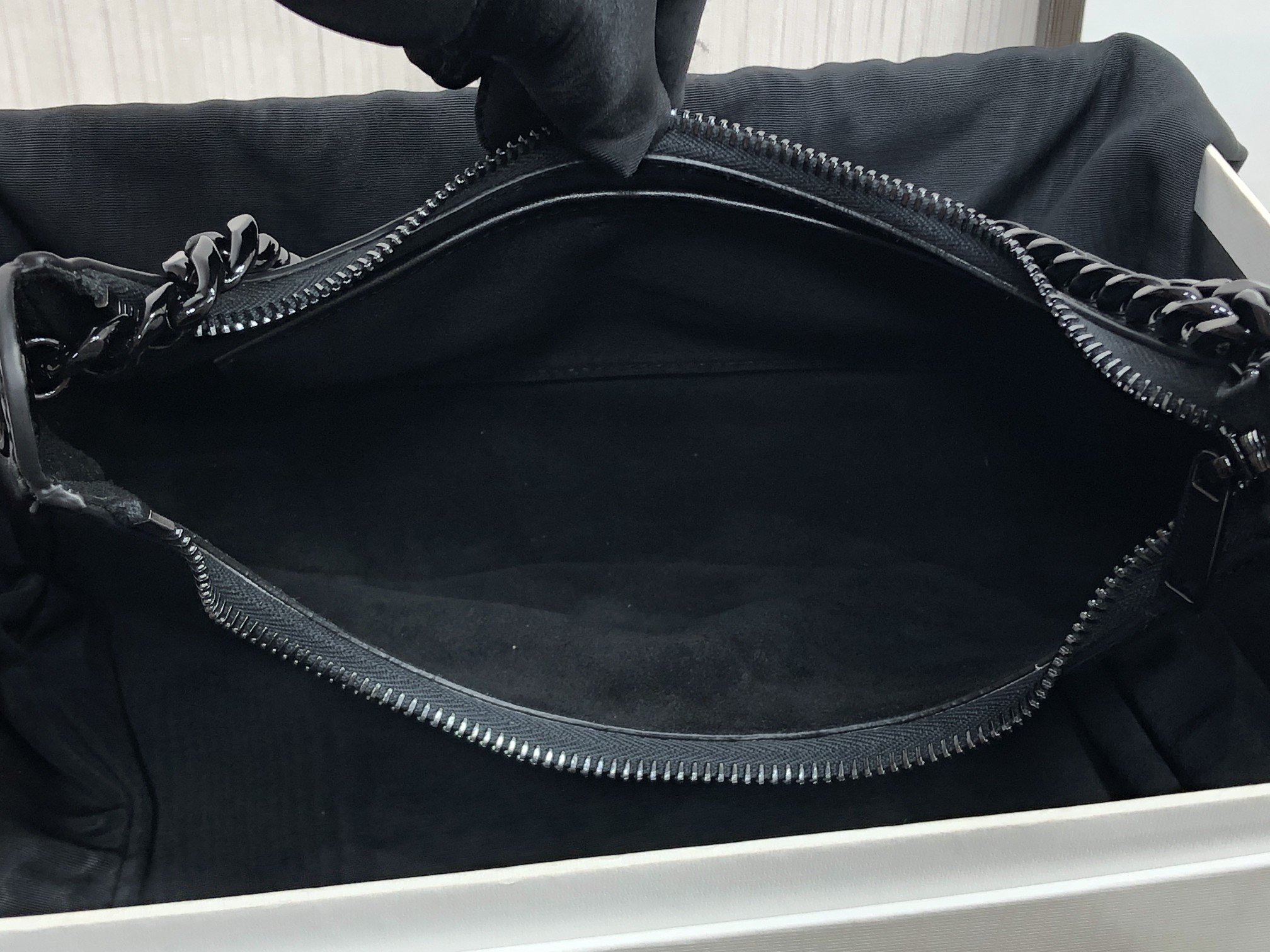 1:1 Replica Celine Medium Ava Chain Black For Women 10in/25cm - Image 8