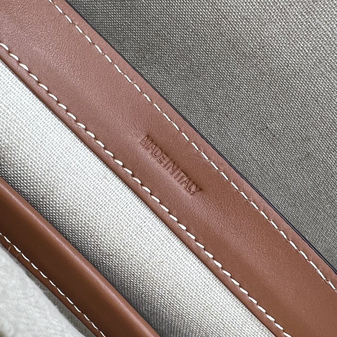 1:1 Replica Celine Medium Soft 16 Bag In Textile Natural / Tan For Women 13in/32cm 195542DSH.02NT - Image 9