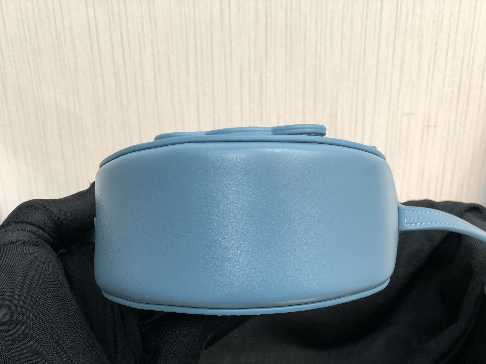 1:1 Replica Celine Mini Besace Cuir Triomphe Demin For Women 4in/11cm 10J303DPQ.07DD - Image 3