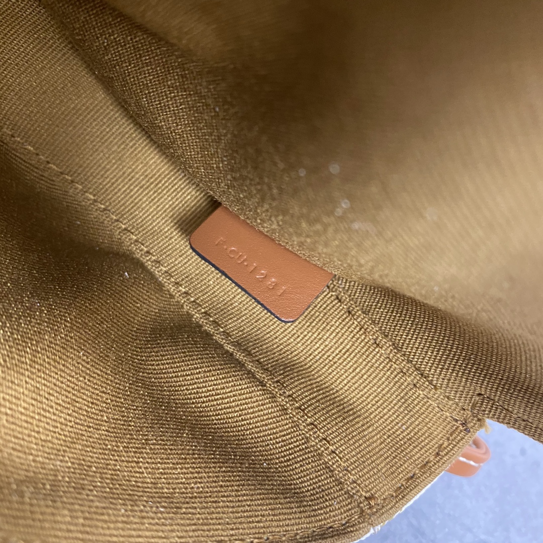 1:1 Replica Celine Mini Triangle In Triomphe Canvas With Celine Print White For Women 8in/21cm - Image 5