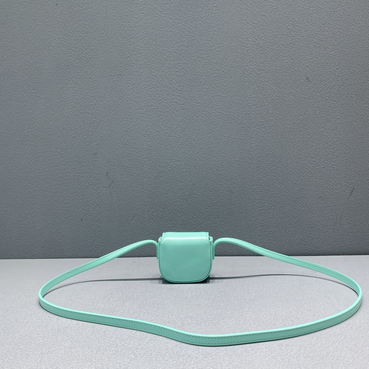 1:1 Replica Celine Mini Triomphe Ice Mint For Women 4in/11cm 10I513DPV.29IM - Image 3