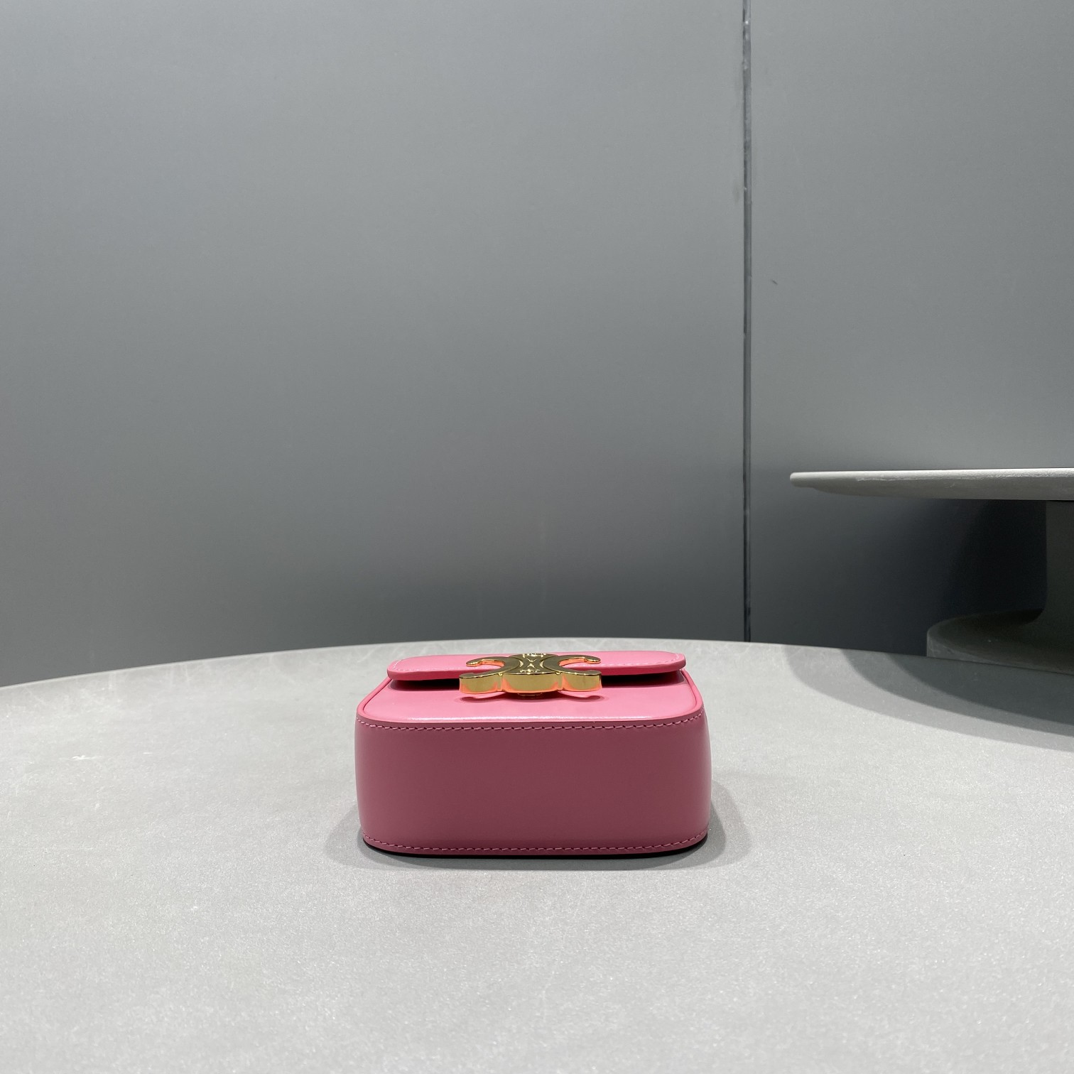 1:1 Replica Celine Mini Triomphe Pink For Women 4in/11cm - Image 7