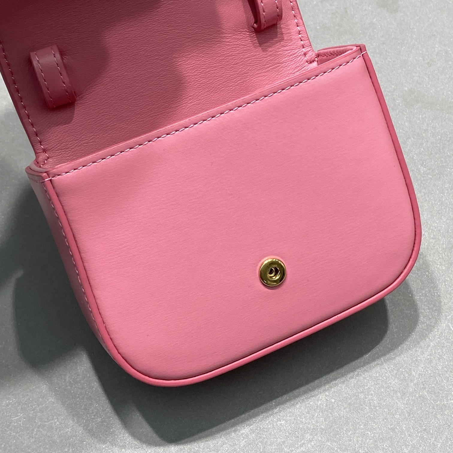 1:1 Replica Celine Mini Triomphe Pink For Women 4in/11cm - Image 5