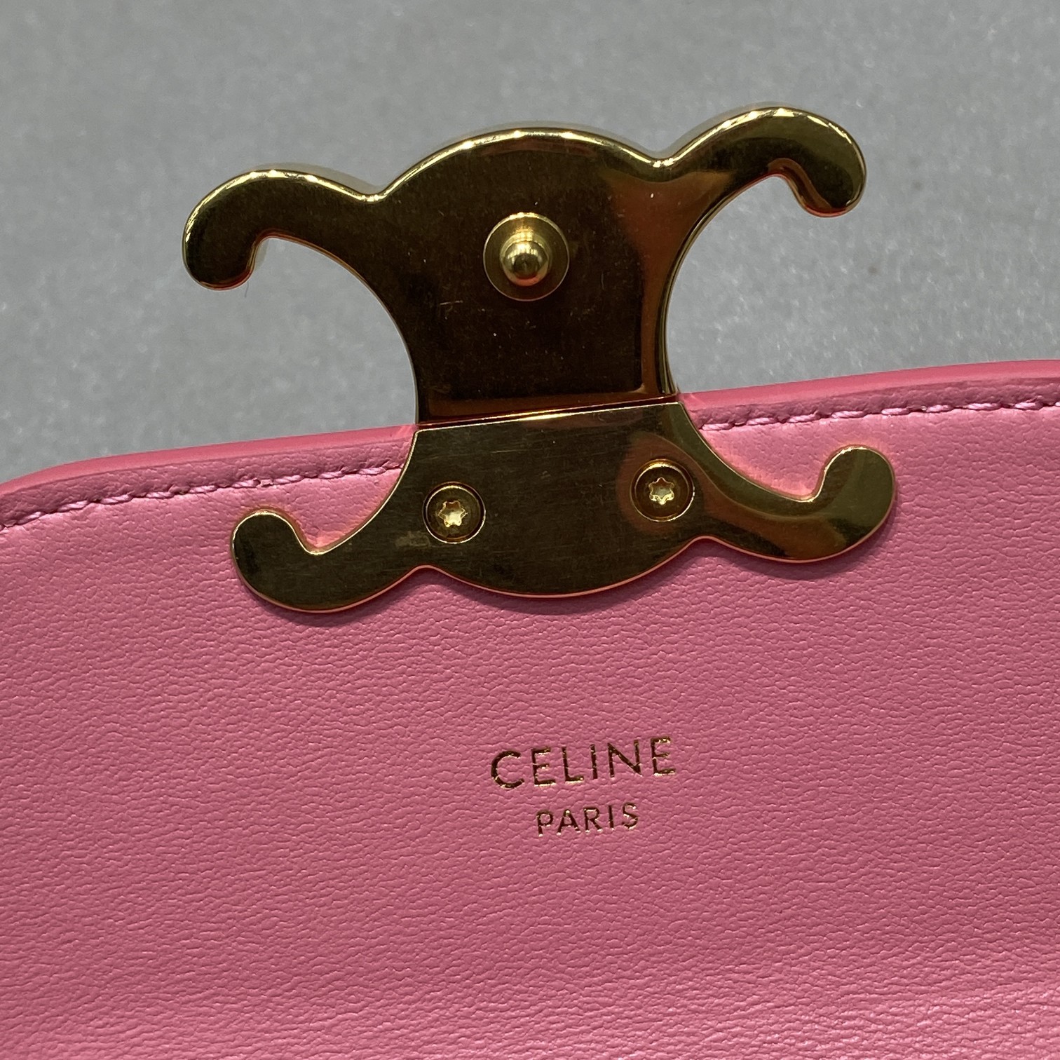 1:1 Replica Celine Mini Triomphe Pink For Women 4in/11cm - Image 6