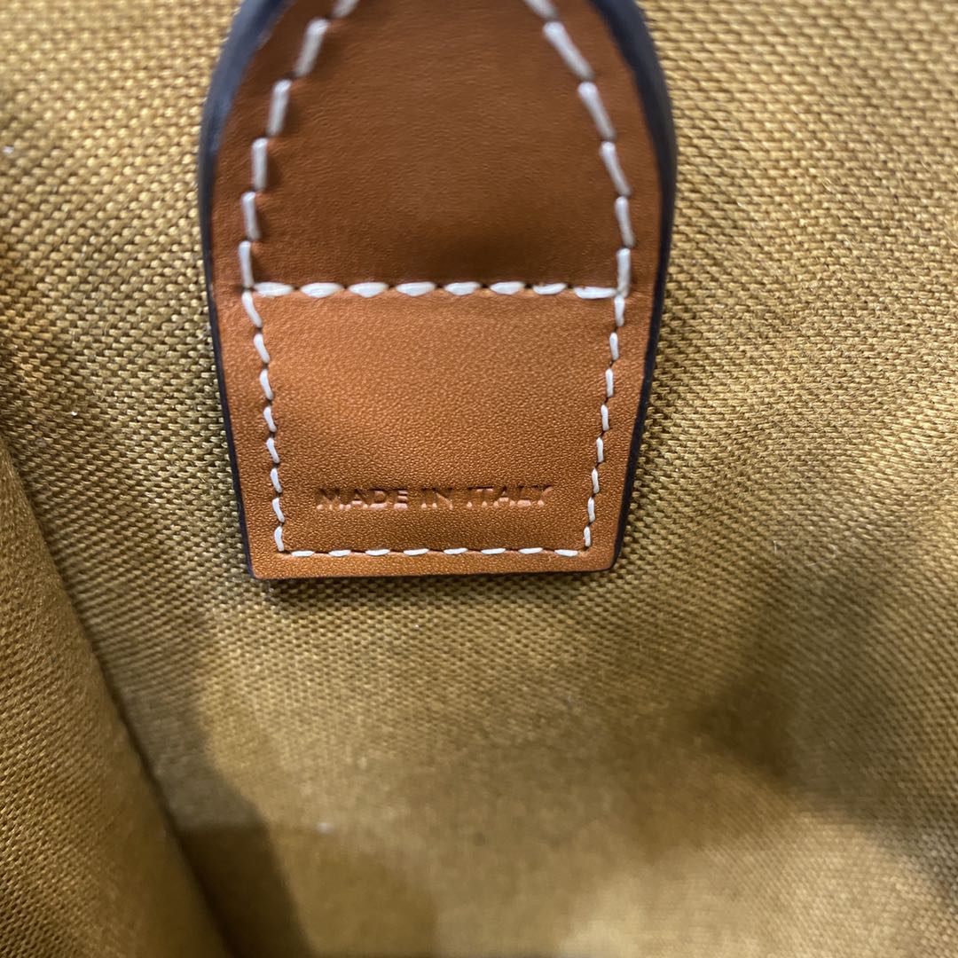 1:1 Replica Celine Mini Vertical Cabas In Triomphe Canvas White For Women 7.2in/18cm 194372BZK.01BC - Image 8