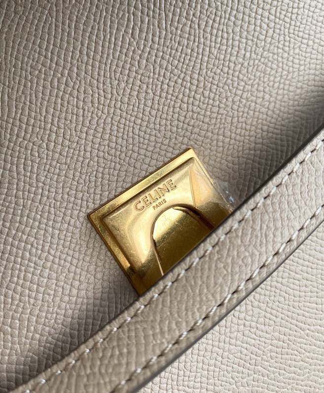 1:1 Replica Celine Nano Mini Belt Bag In Grained Material Light Taupe For Women 11in/28cm - Image 7