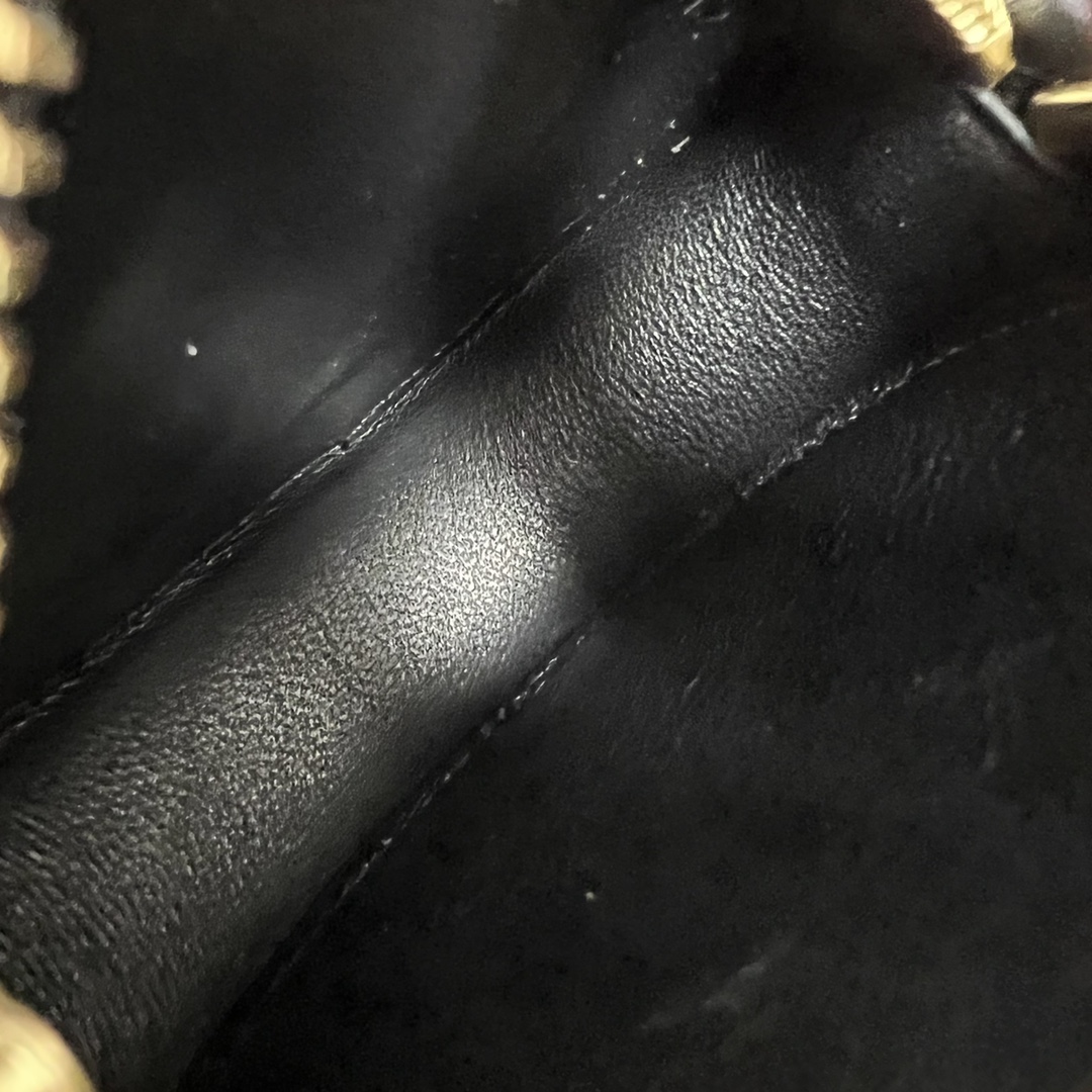 1:1 Replica Celine Pulse Cuir Triopee With Hooks - Soft Black For Women 3in/8cm 10I863DPQ.38NO - Image 6