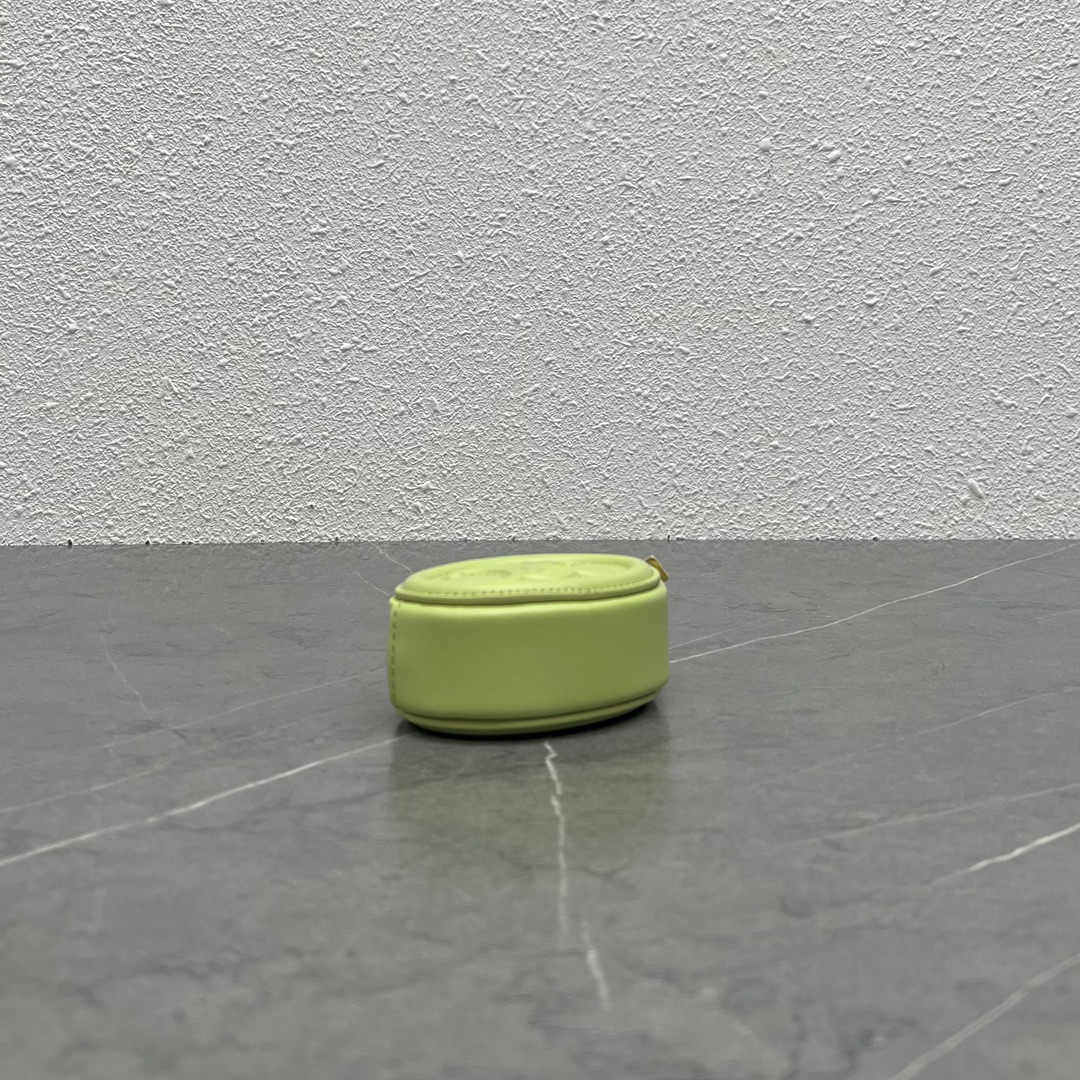 1:1 Replica Celine Pulse Cuir Triopee With Hooks - Soft Green For Women 3in/8cm - Image 5