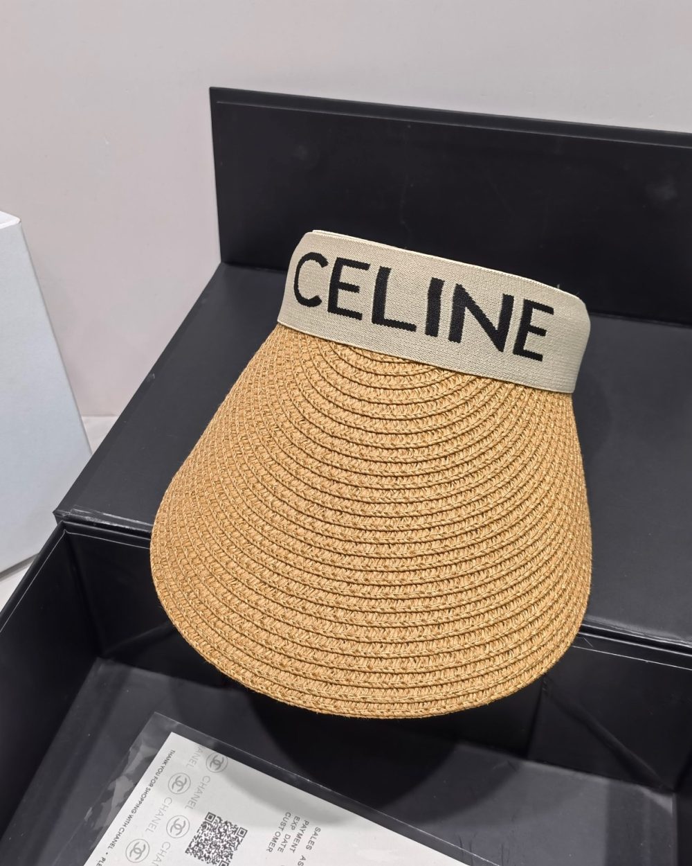 Celine Sedge Summer Hat Brown Celine Hat