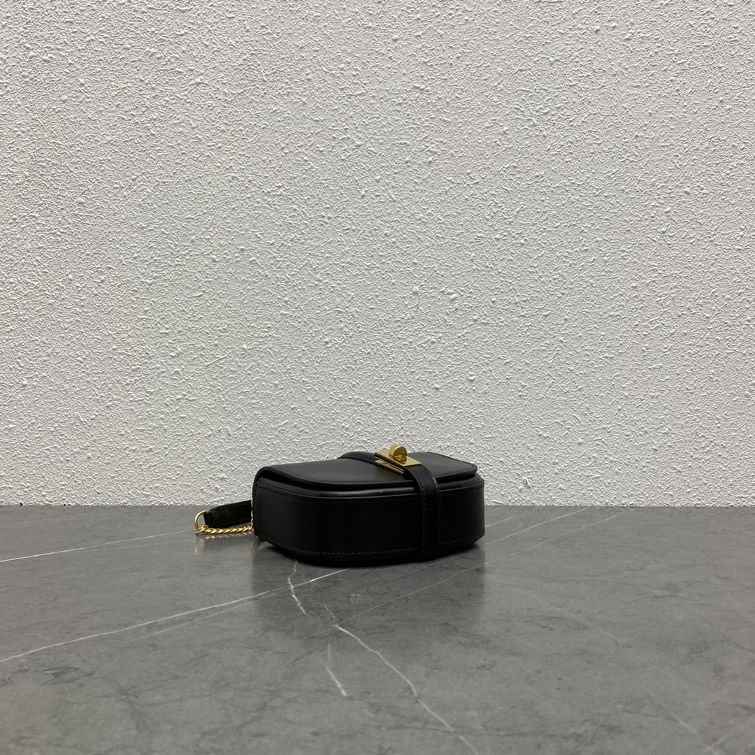 1:1 Replica Celine Small 16 Wallet On Chain Black For Women 6in/14cm 10G453CQ7.38NO - Image 7