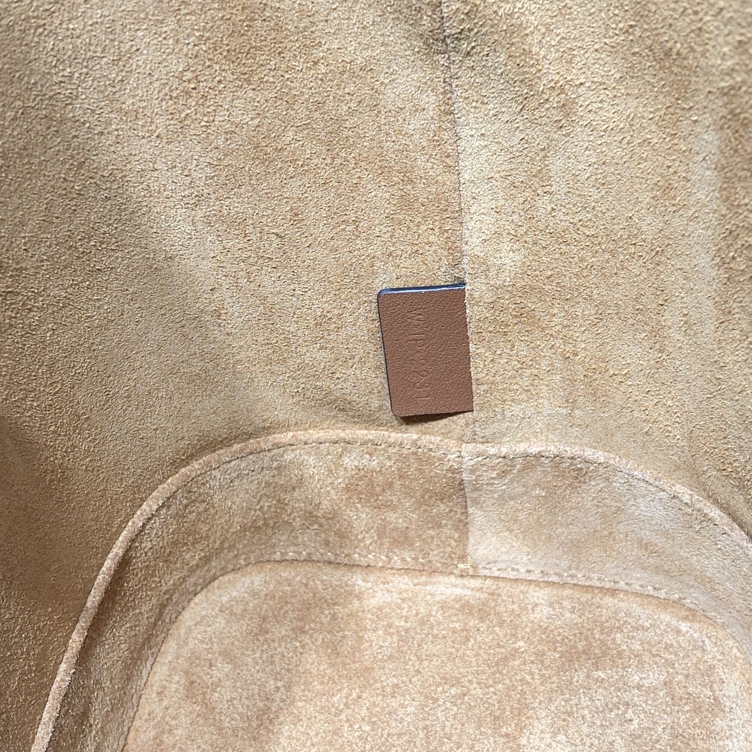 1:1 Replica Celine Small Bucket Cuir Triomphe Brown For Women 9in/22cm 198243DU3.04LU - Image 7