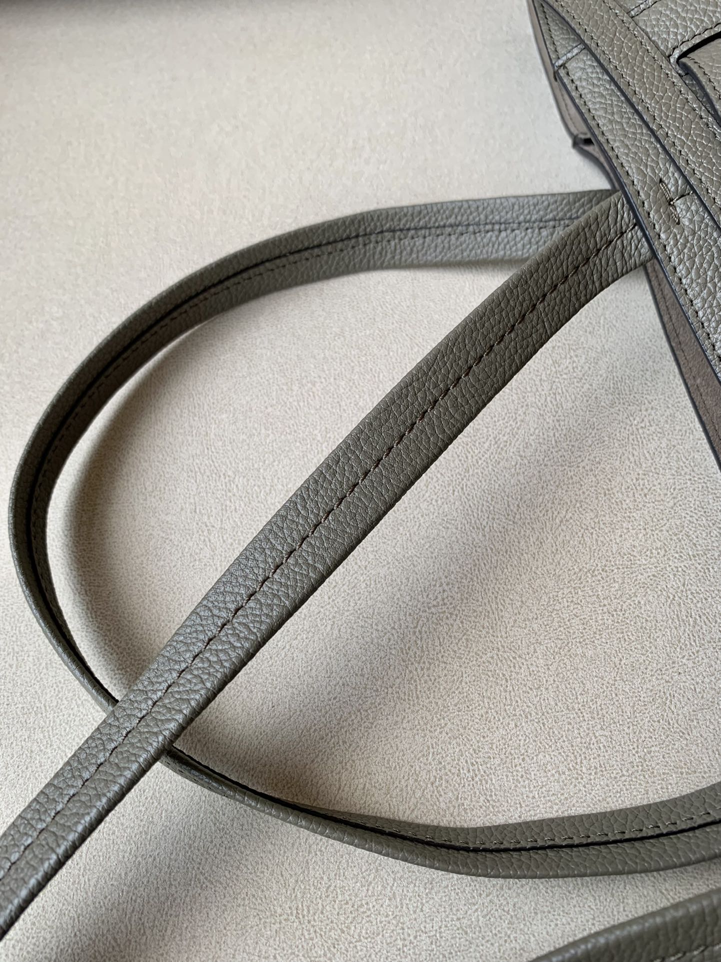 1:1 Replica Celine Small Cabas Phantom In Soft Grained Brown For Women 12in/31cm - Image 5