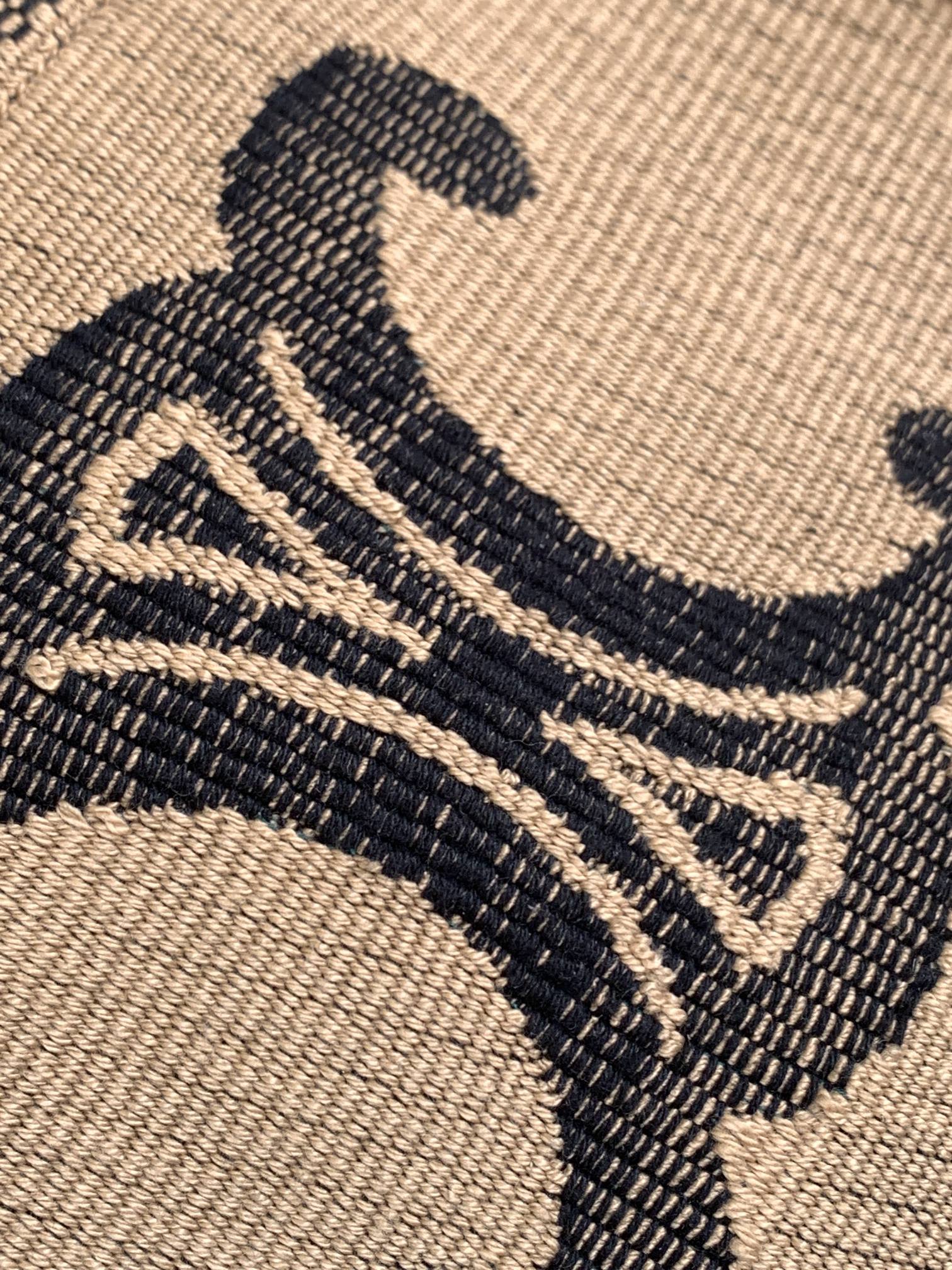 1:1 Replica Celine Small Cabas Thais In Textile With Triomphe Beige/Black For Women 11in/29cm 199162EGH.02BL - Image 3