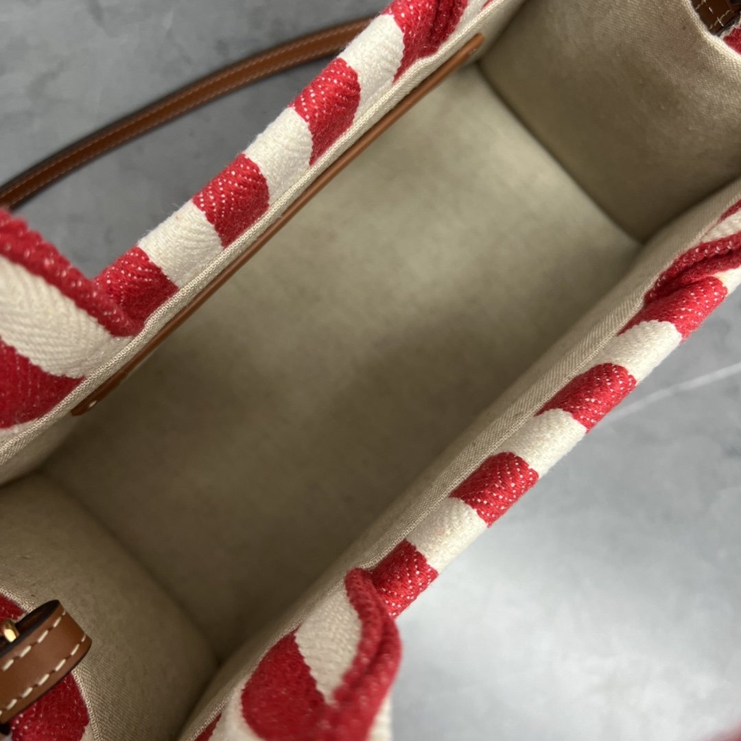 1:1 Replica Celine Small Cabas Thais In Tweed Multicolor For Women 11in/29cm - Image 4