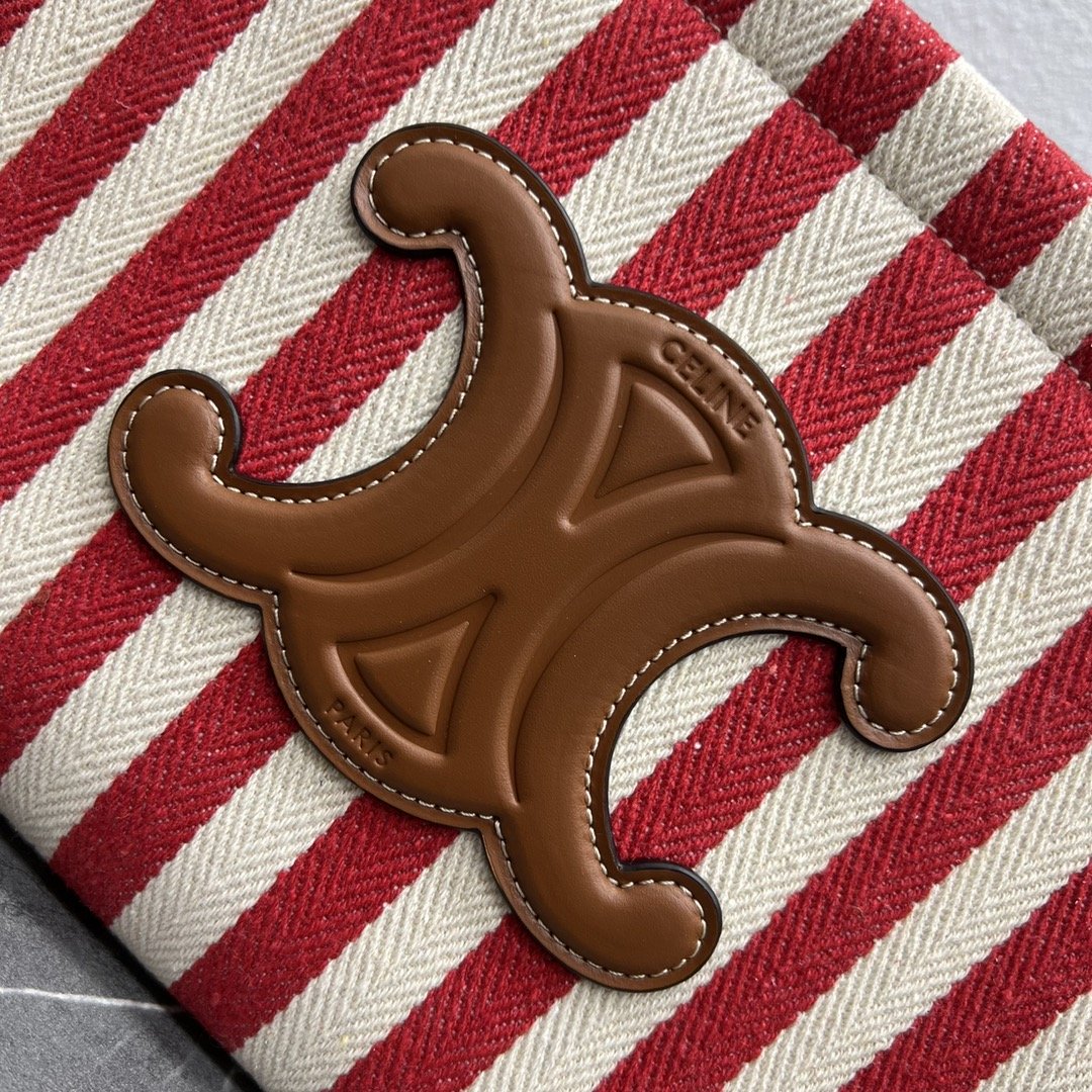 1:1 Replica Celine Small Cabas Thais In Tweed Multicolor For Women 11in/29cm - Image 3