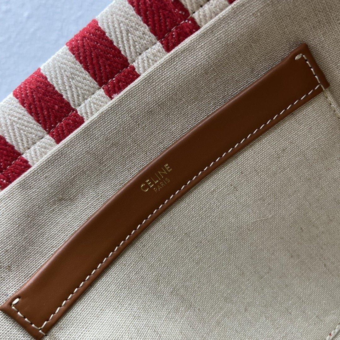 1:1 Replica Celine Small Cabas Thais In Tweed Multicolor For Women 11in/29cm - Image 7