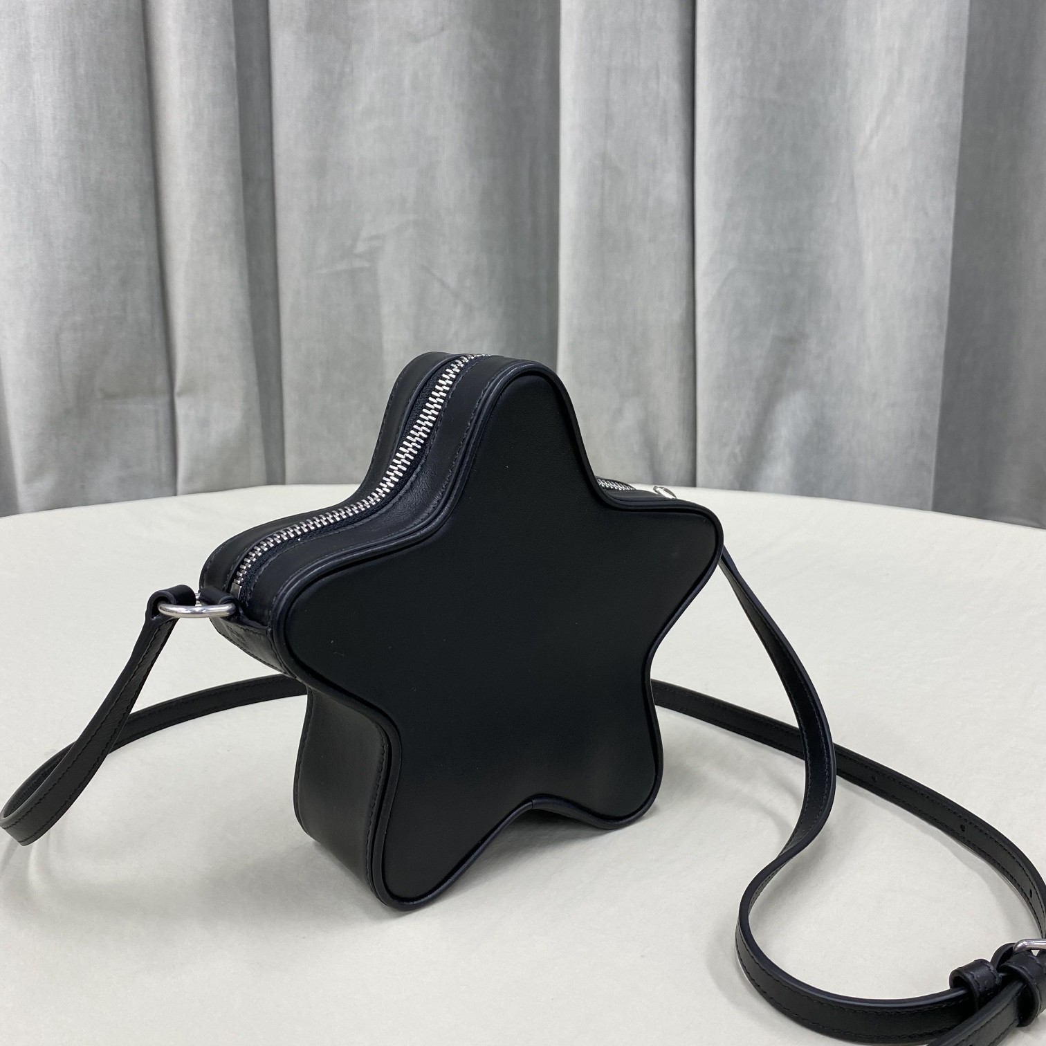 1:1 Replica Celine Small Etoile With Celine Print Black For Women 7in/18cm 198763DW3.38SI - Image 4