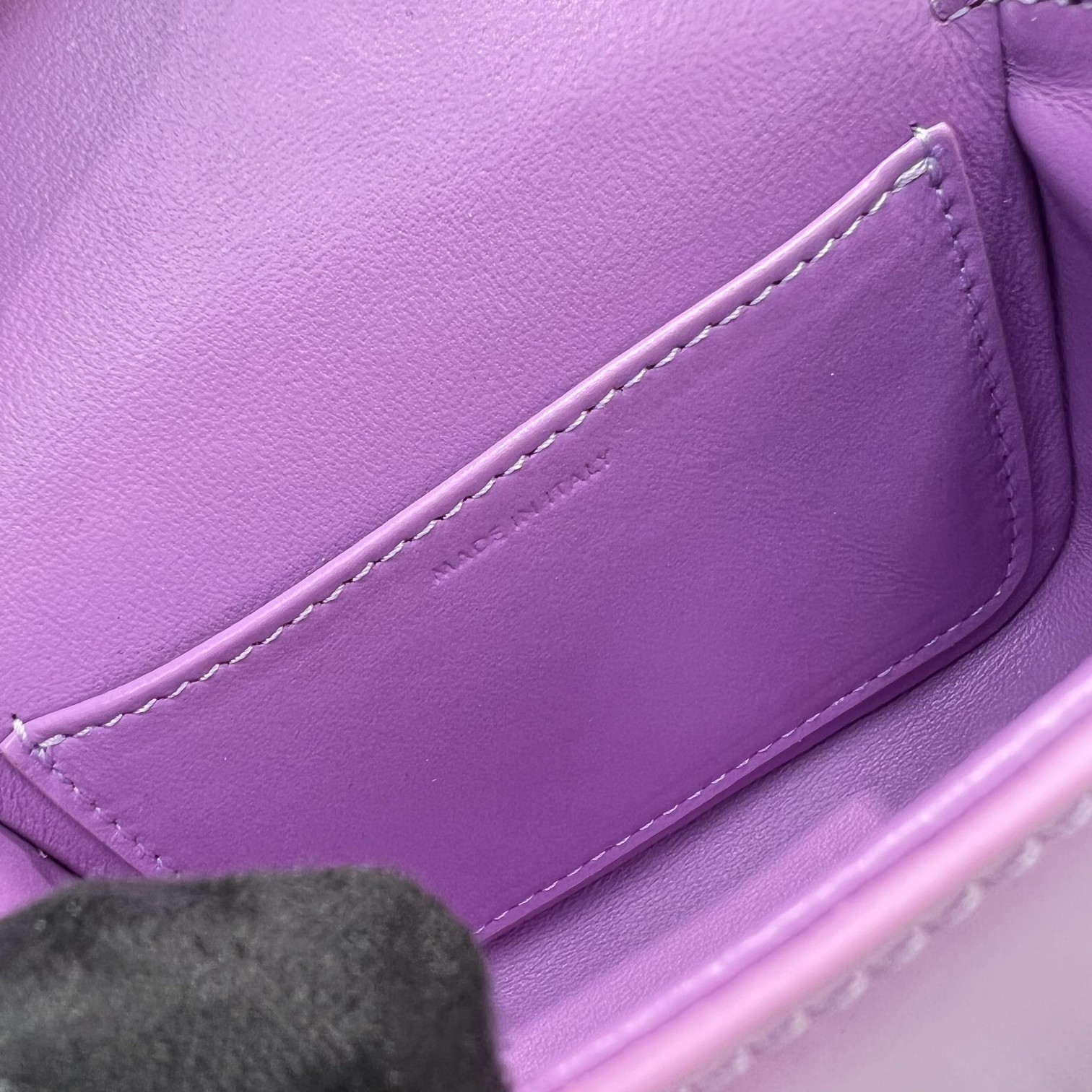 1:1 Replica Celine Teen Triomphe Bag Violet For Women 7in/19cm - Image 7