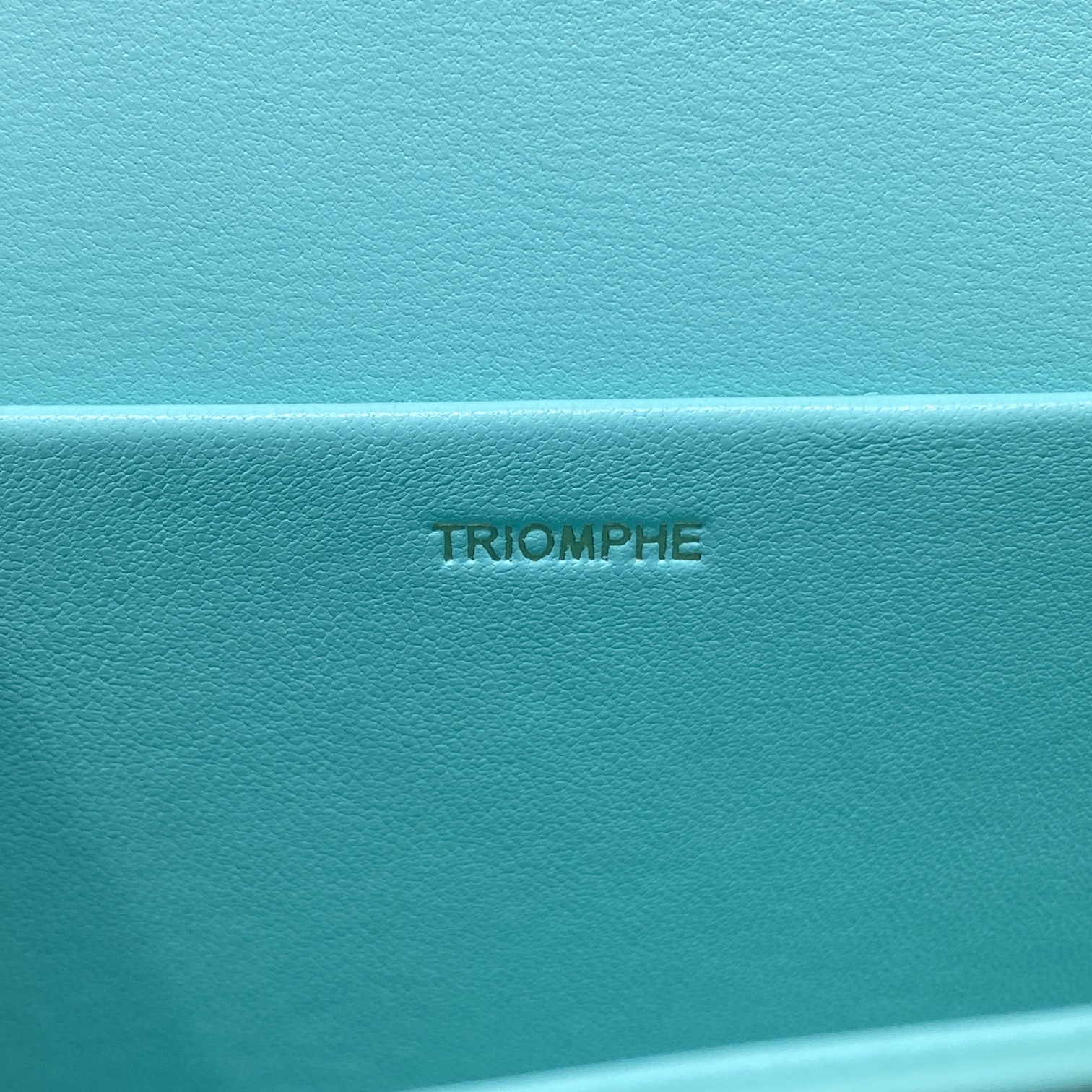 1:1 Replica Celine Triomphe Shoulder Bag Mint Green For Women 8in/20cm - Image 4