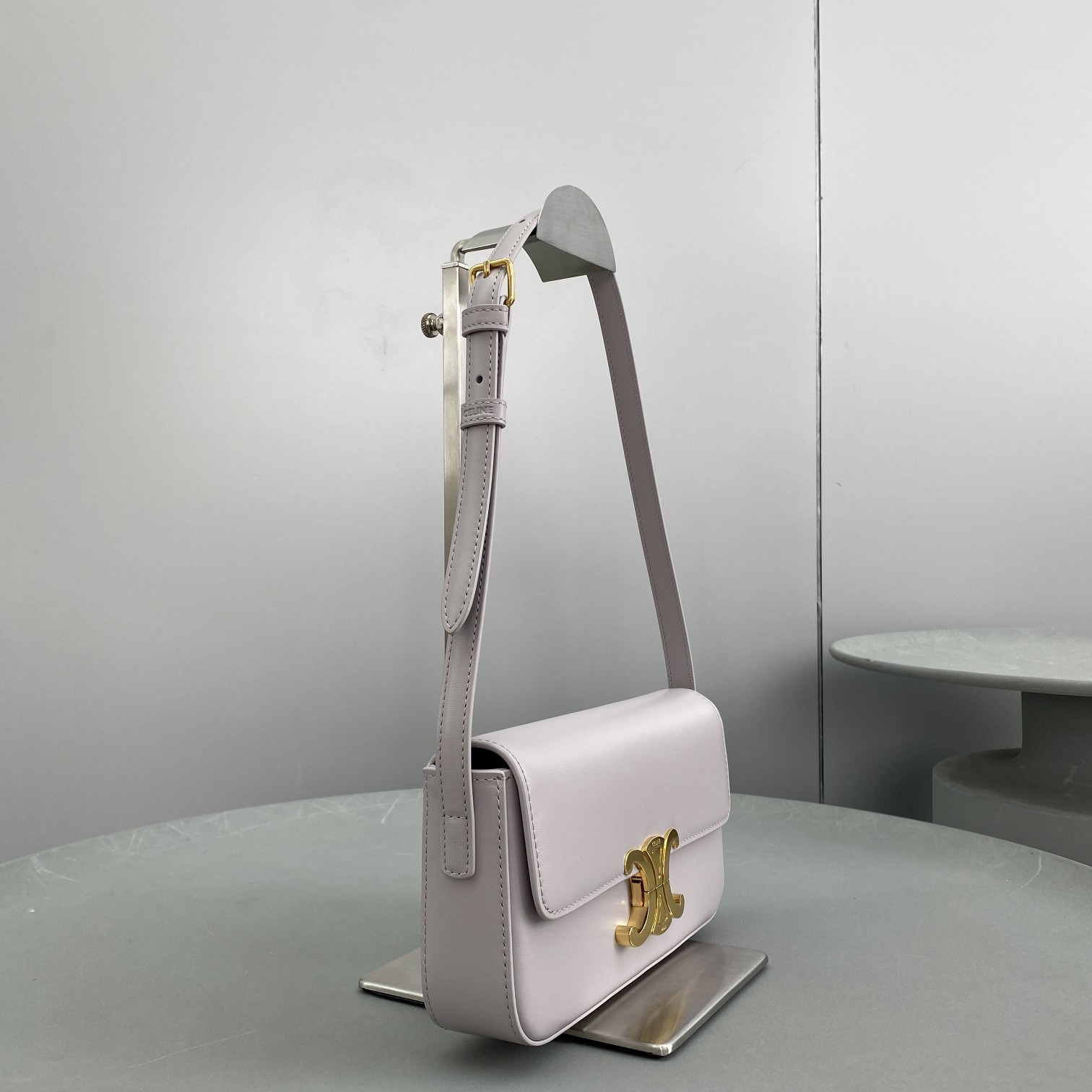 1:1 Replica Celine Triomphe Shoulder Bag Peony For Women 8in/20cm 194143BF4.24NY - Image 2