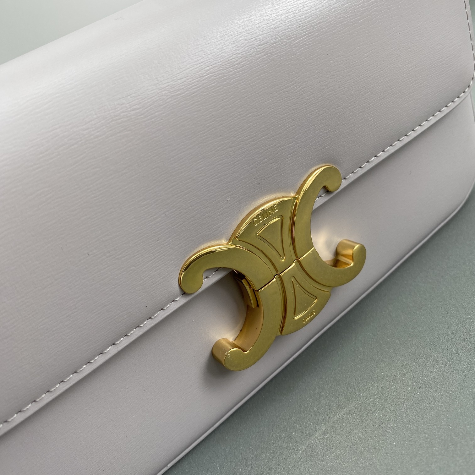 1:1 Replica Celine Triomphe Shoulder Bag Peony For Women 8in/20cm 194143BF4.24NY - Image 6