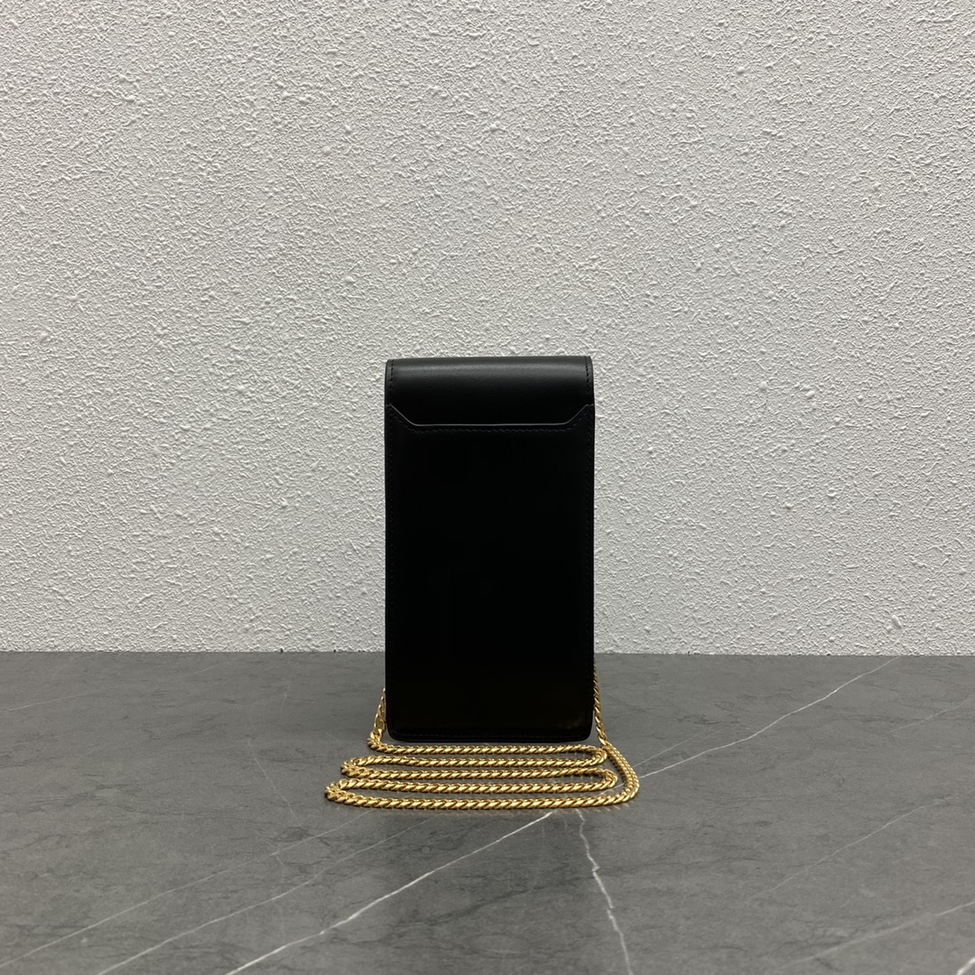 1:1 Replica Celine Vertical Phone Pouch Black For Women 6in/19cm 10J133DPV.38NO - Image 7